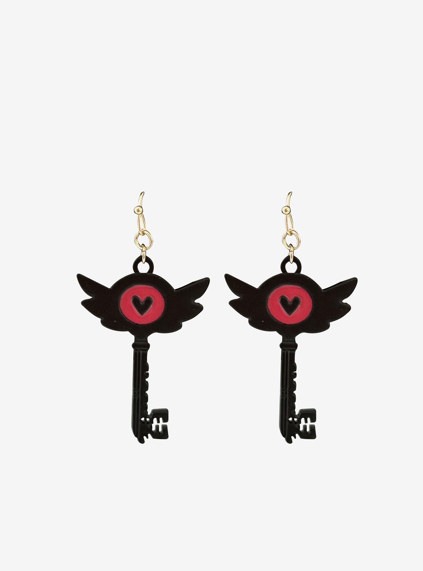 Hazbin Hotel Key Drop Earrings, , hi-res