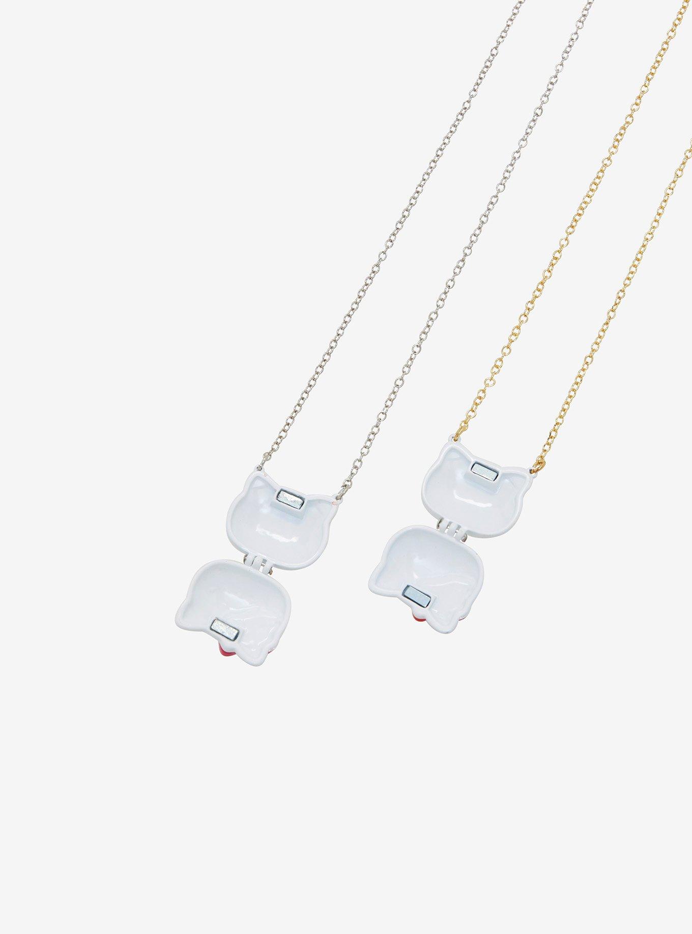 Hello Kitty Locket Best Friend Necklace Set, , alternate