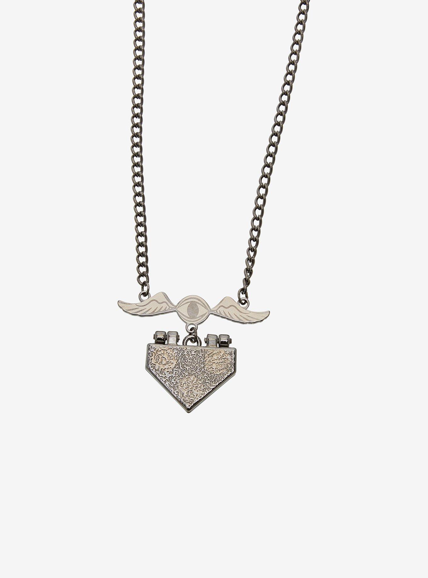 Wicked Elphaba Spell Book Locket Necklace, , alternate
