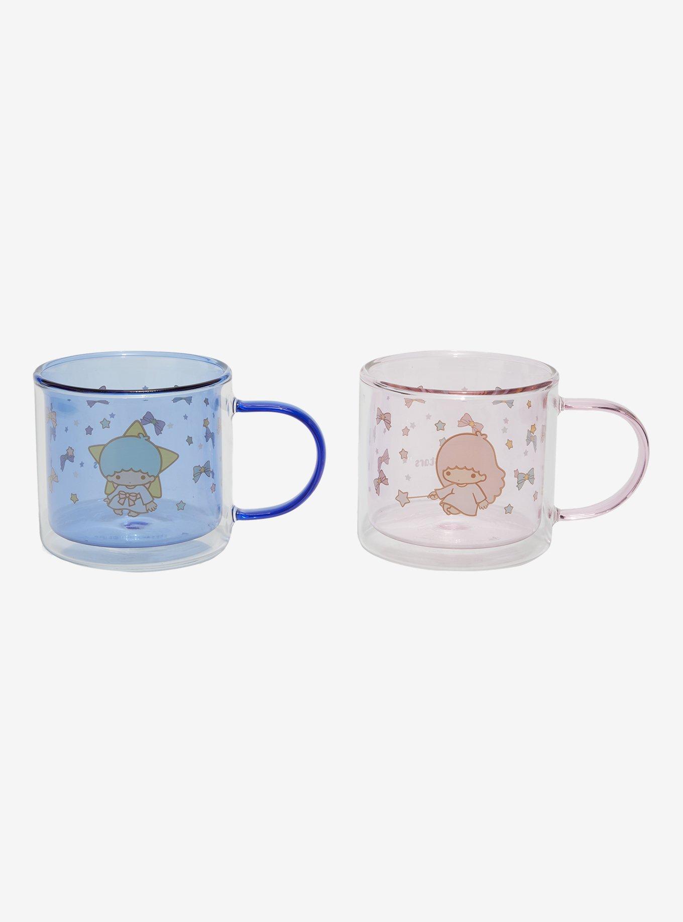 Little Twin Stars Double Wall Glass Mug Set, , hi-res