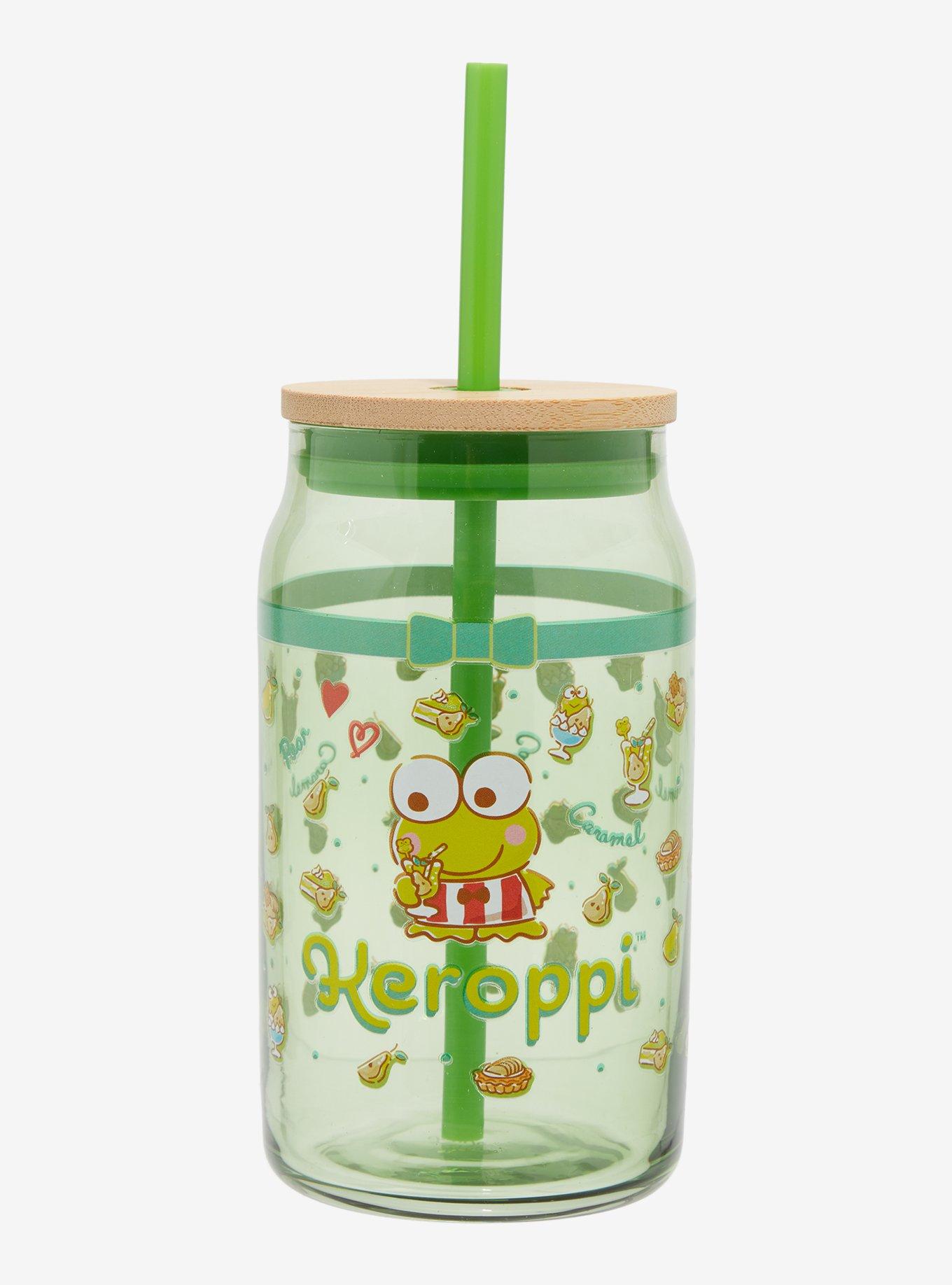 Keroppi Treats Glass Travel Cup, , hi-res