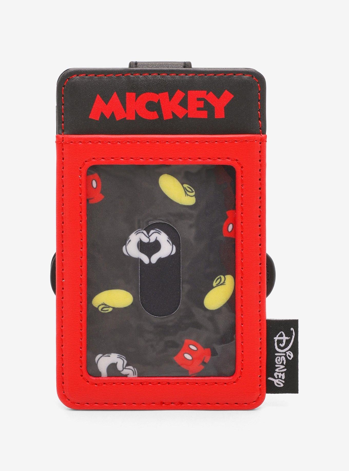 Loungefly Disney Mickey Mouse Heart Hands Cardholder — BoxLunch Exclusive