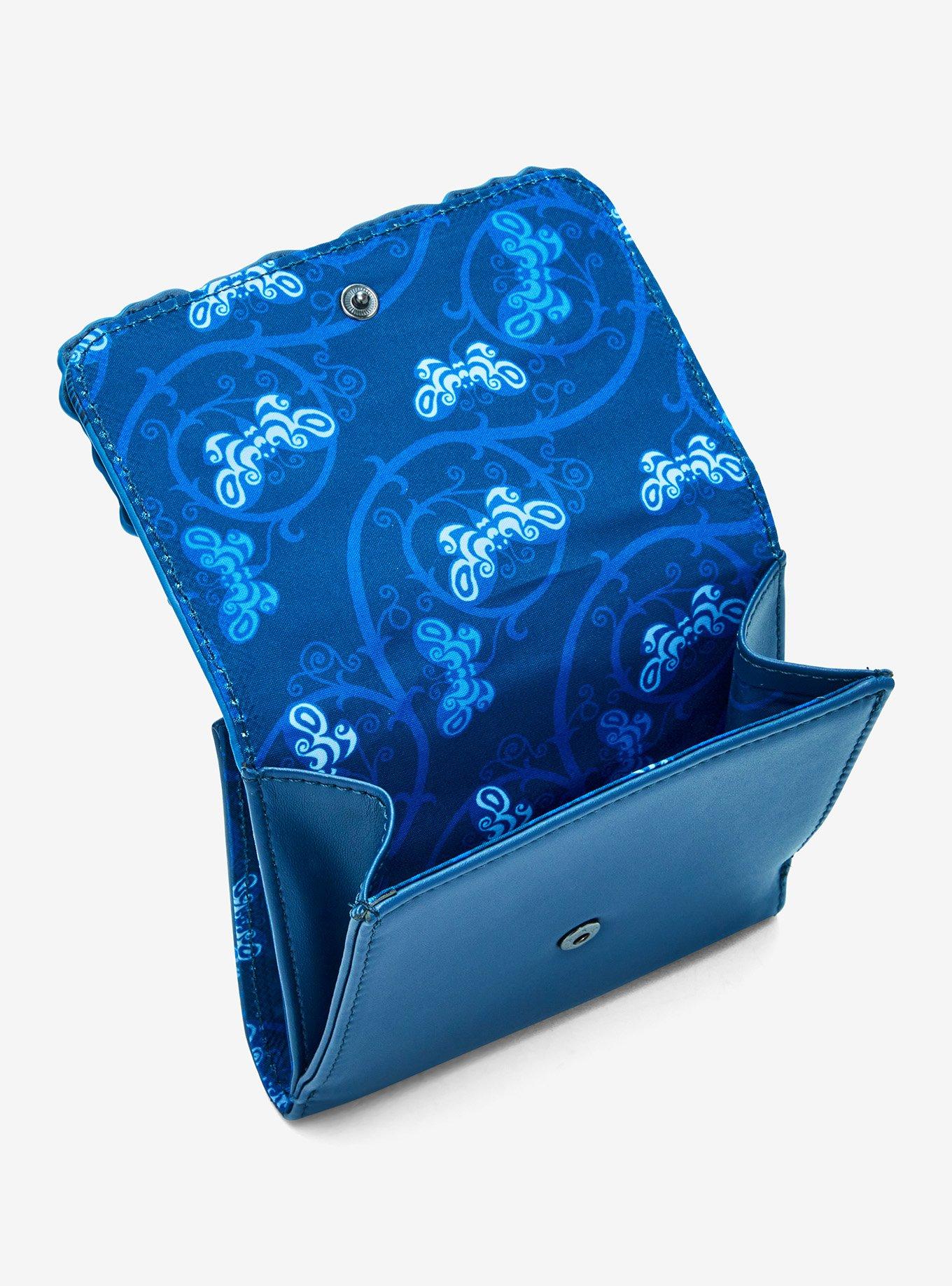 Loungefly The Corpse Bride Floral Flap Wallet — BoxLunch Exclusive