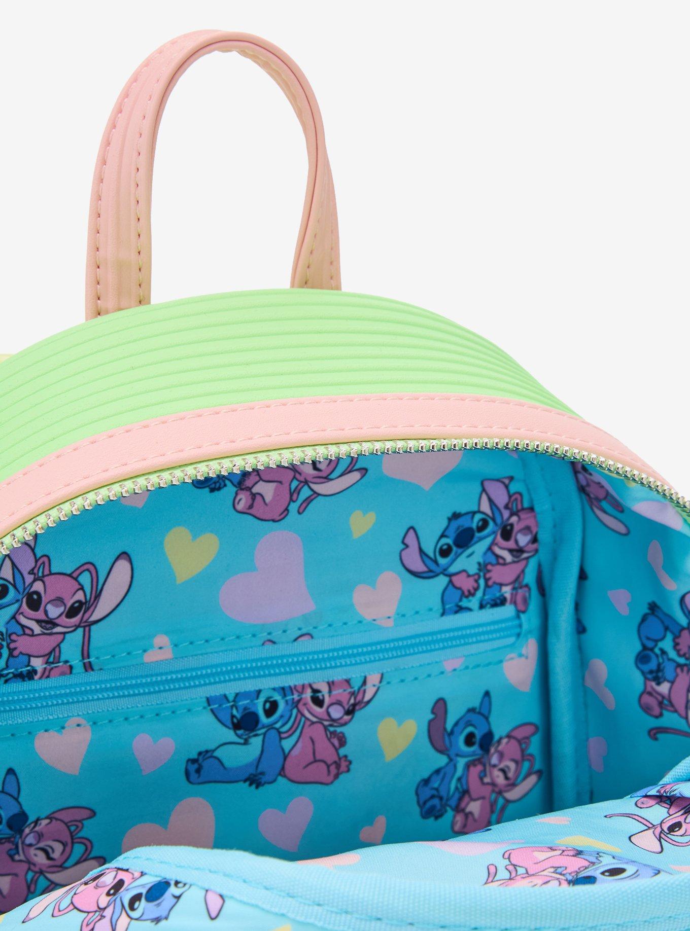 Loungefly Disney Lilo & Stitch Angel & Stitch Pastel Mini Backpack — BoxLunch Exclusive