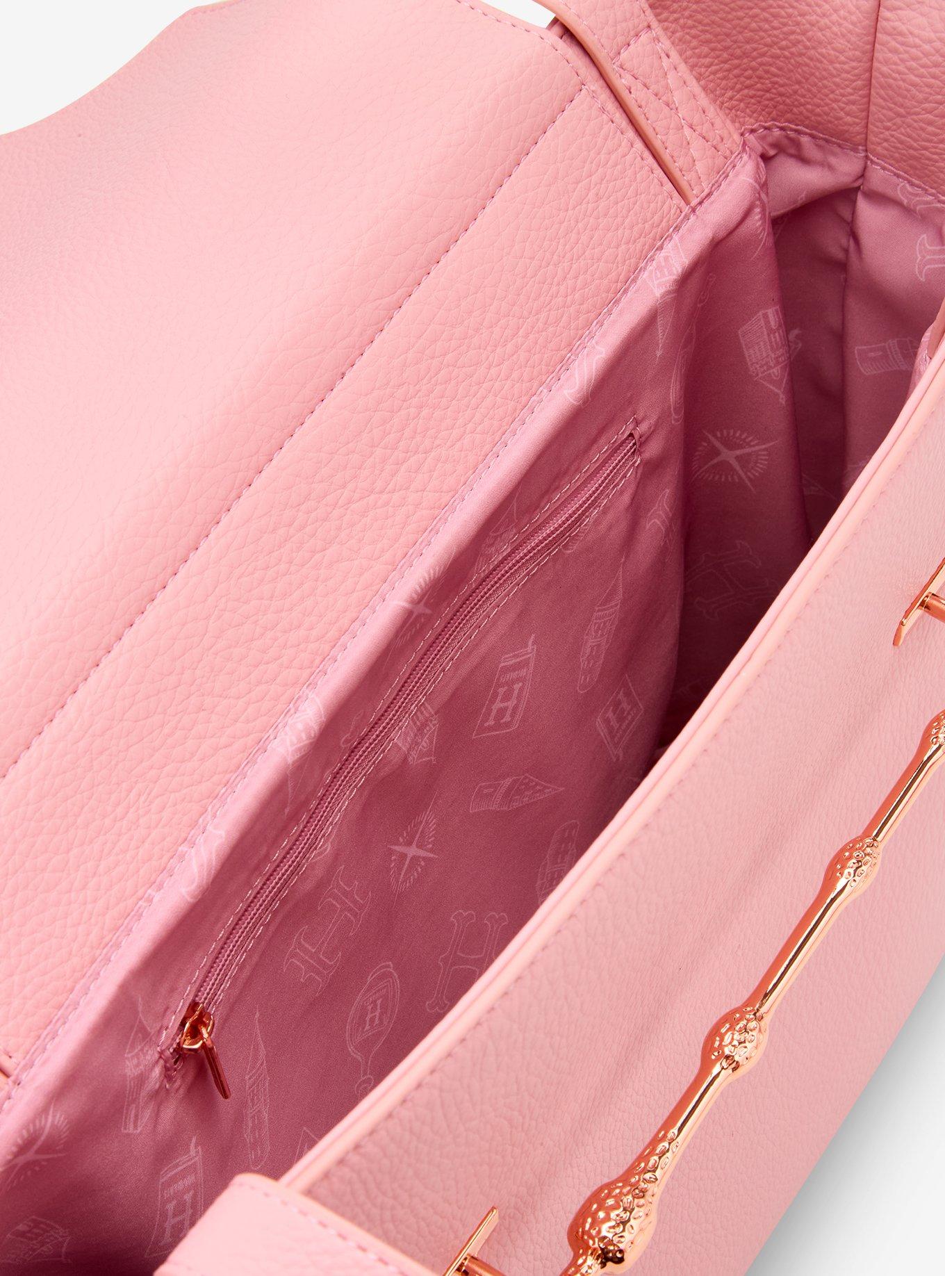 Loungefly Harry Potter Elder Wand Pink Tote Bag - BoxLunch Exclusive, , alternate