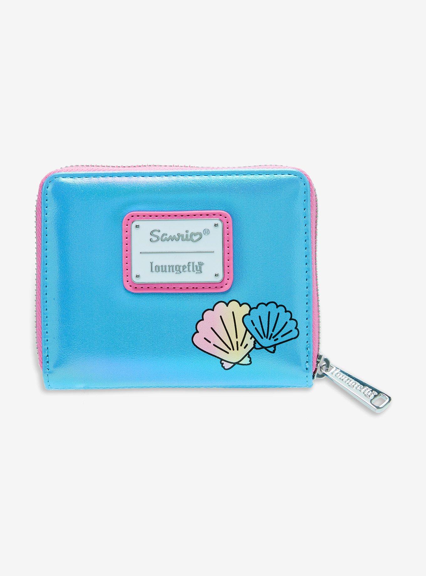 Loungefly Sanrio Hello Kitty Mermaid Metallic Zip Wallet — BoxLunch Exclusive, , alternate