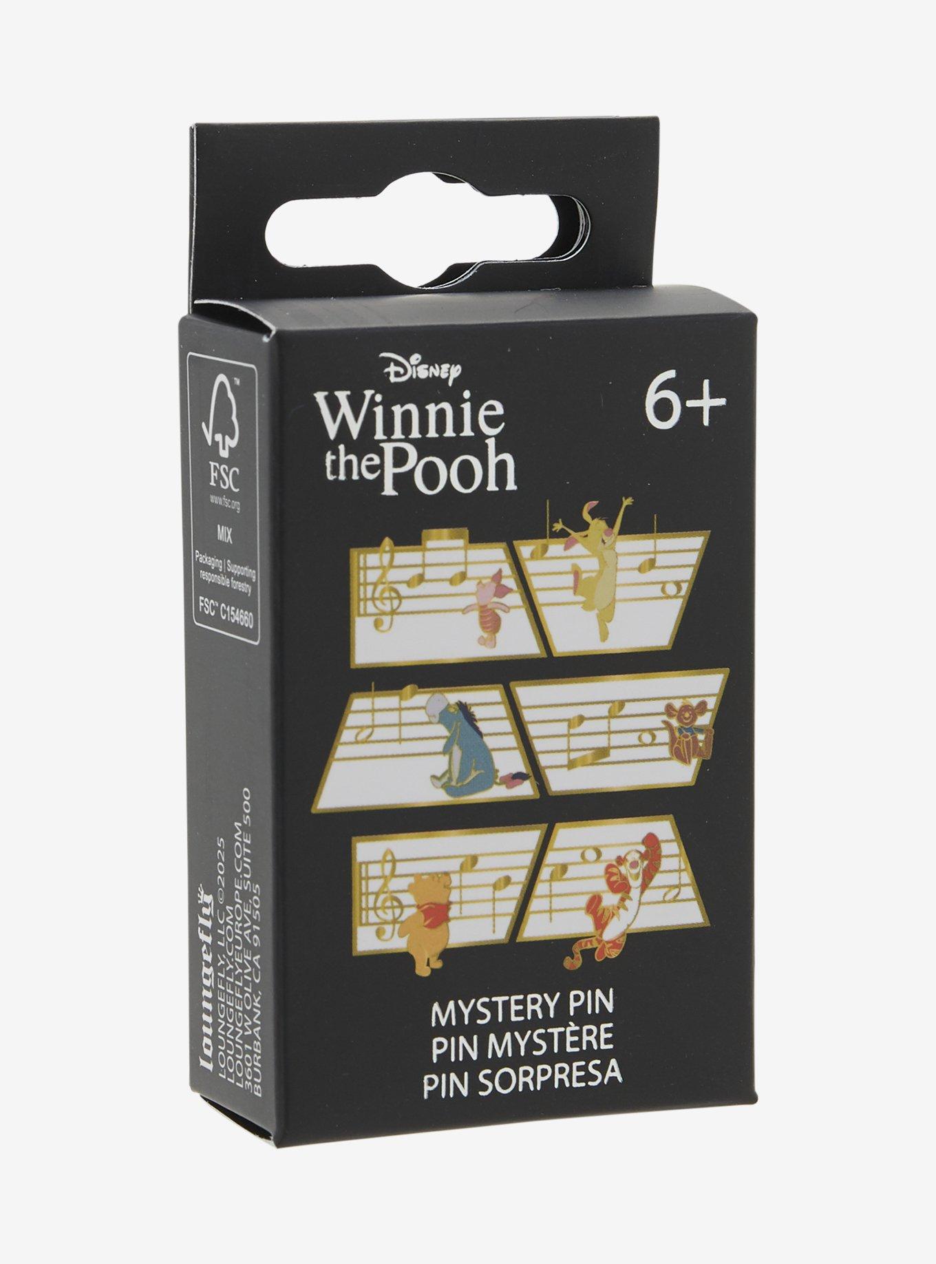 Loungefly Disney Winnie the Pooh Music Notes Blind Box Enamel Pin, , hi-res