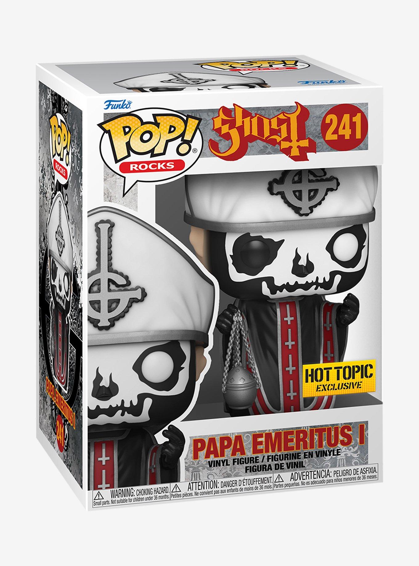 Funko Ghost Pop! Rocks Papa Emeritus I Vinyl Figure Hot Topic Exclusive, , hi-res