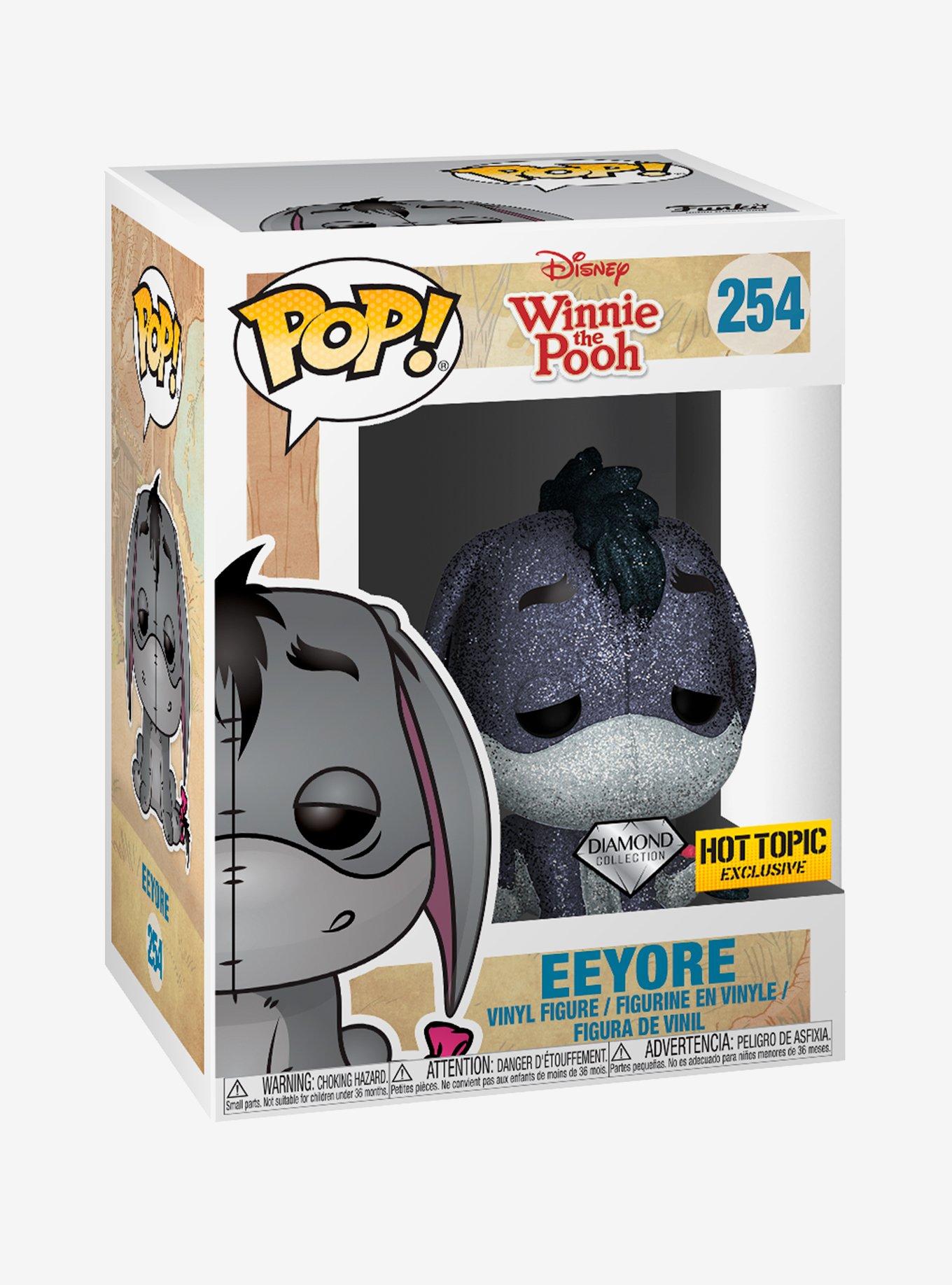 Funko Disney Winnie The Pooh Diamond Collection Pop! Eeyore Vinyl Figure Hot Topic Exclusive, , alternate
