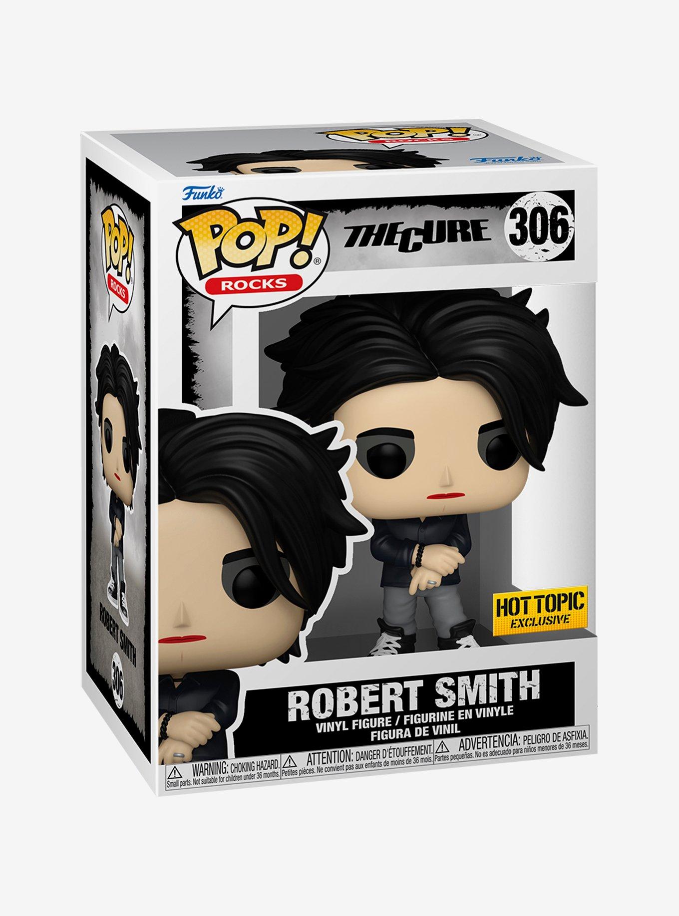 Funko The Cure Pop! Rocks Robert Smith Vinyl Figure Hot Topic Exclusive, , hi-res