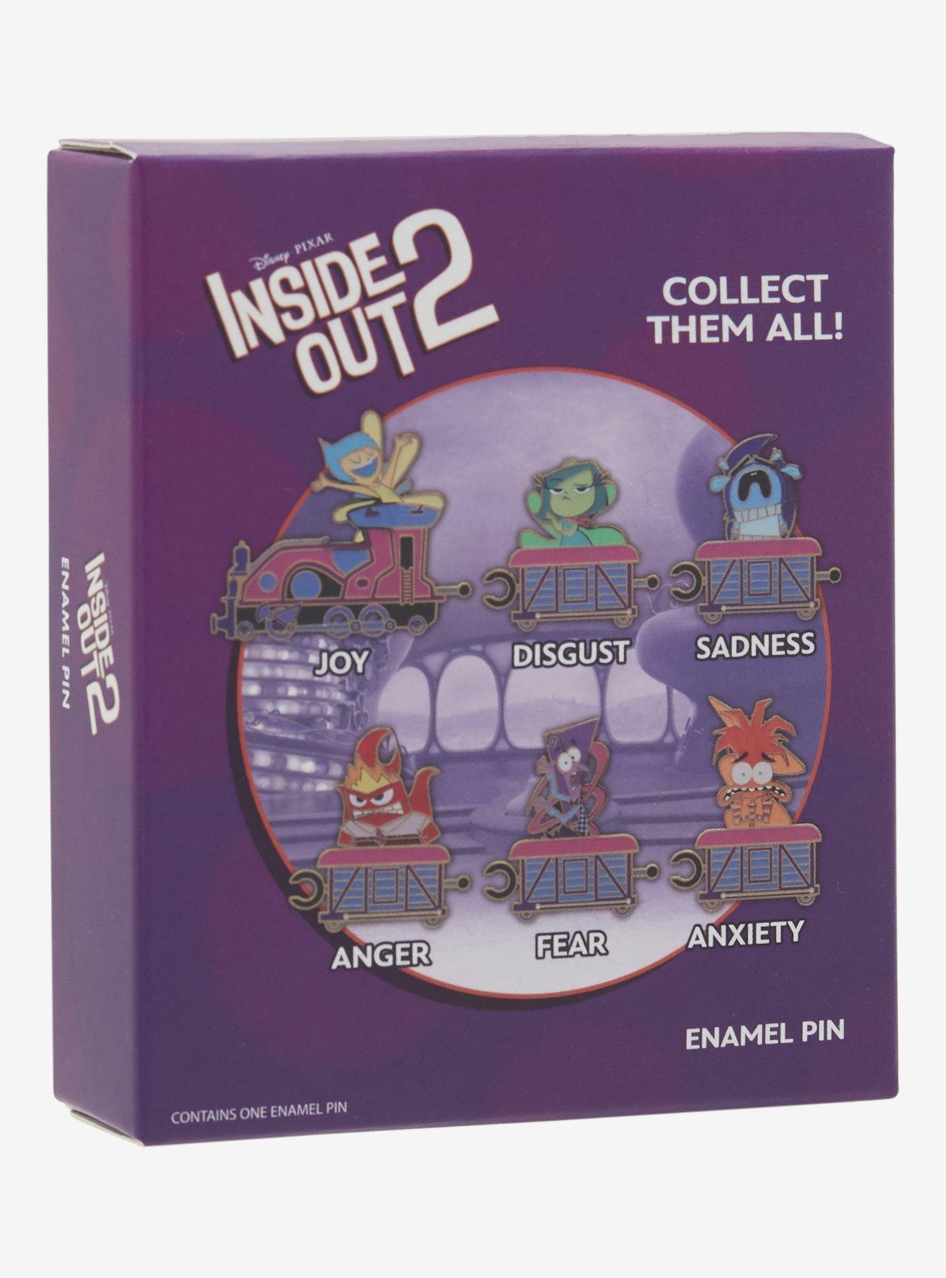 Disney Pixar Inside Out 2 Emotions Train Blind Box Enamel Pin, , hi-res