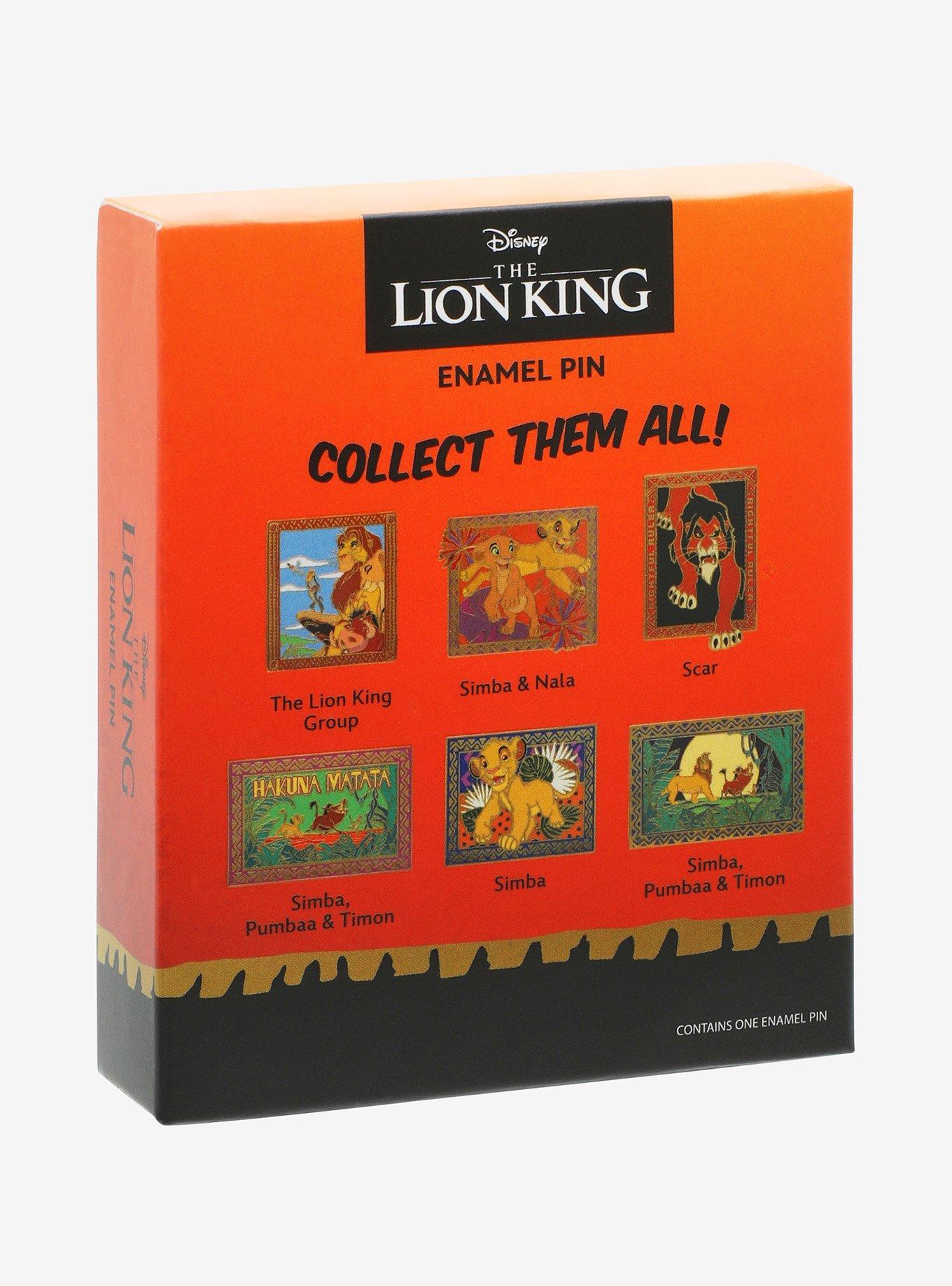 Disney The Lion King Framed Blind Box Enamel Pin, , hi-res