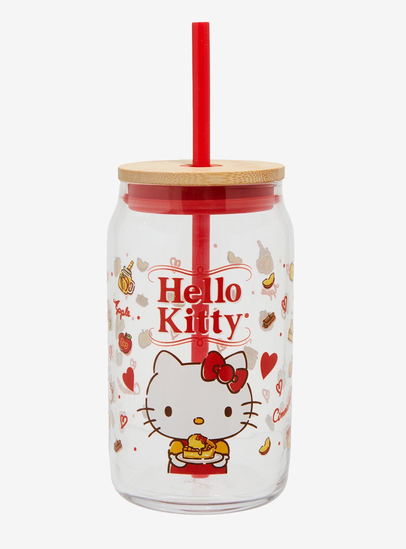 Hello Kitty Treats Glass Travel Cup, , hi-res