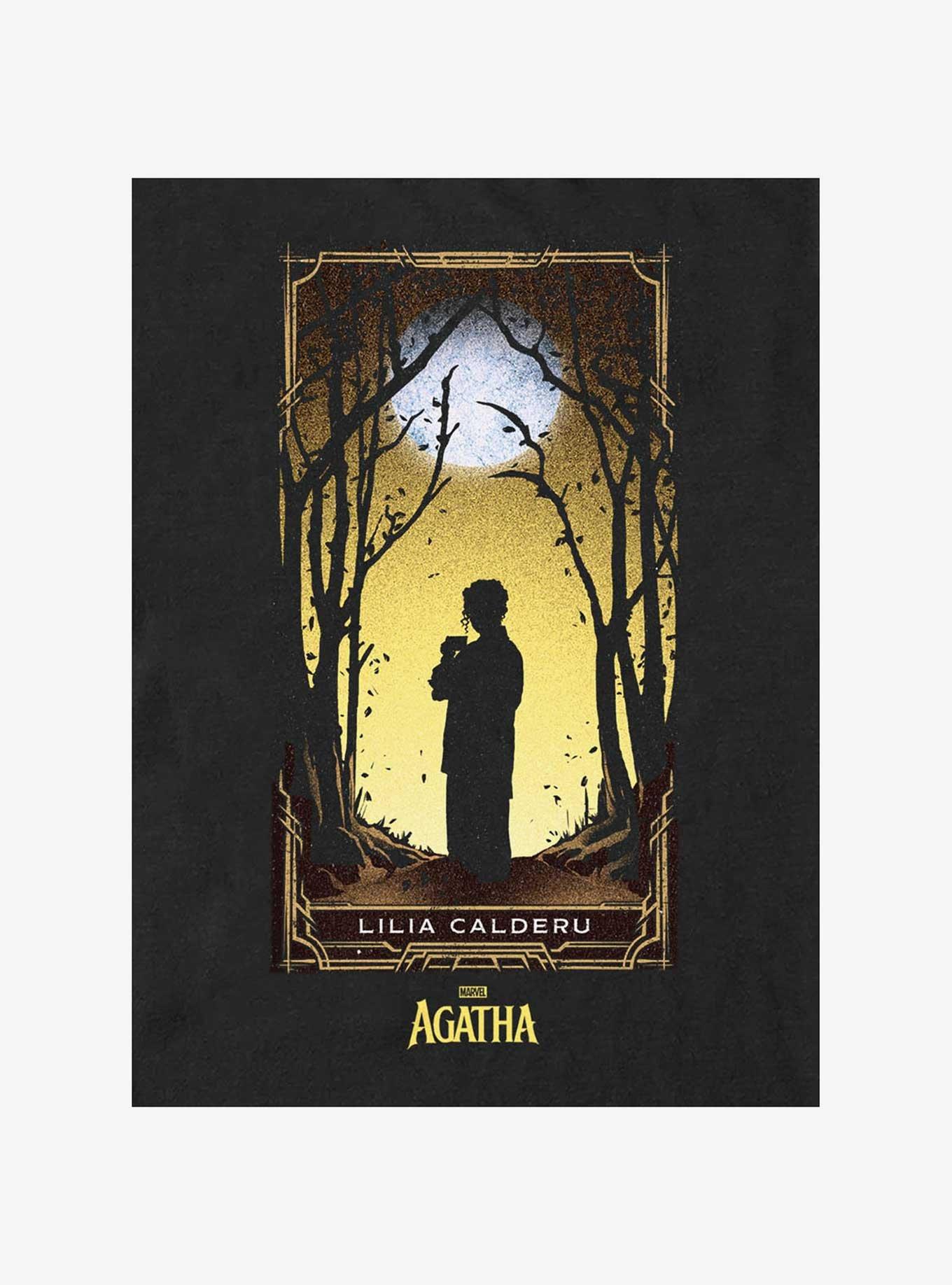 Marvel Agatha Lilia Calderu Tarot T-Shirt, BLACK, alternate