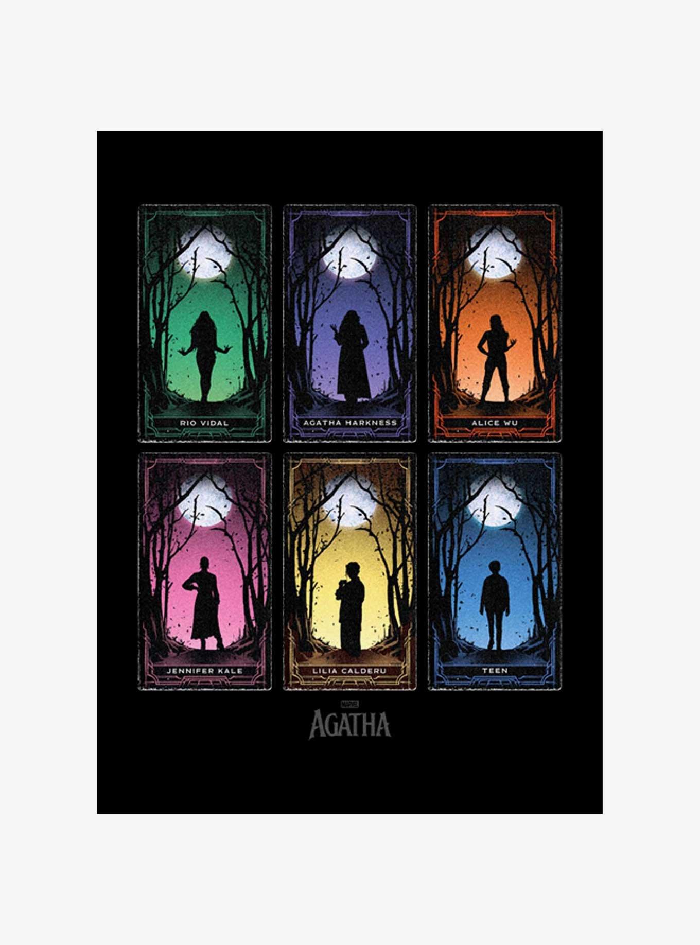 Marvel Agatha Characters Tarot T-Shirt, , hi-res