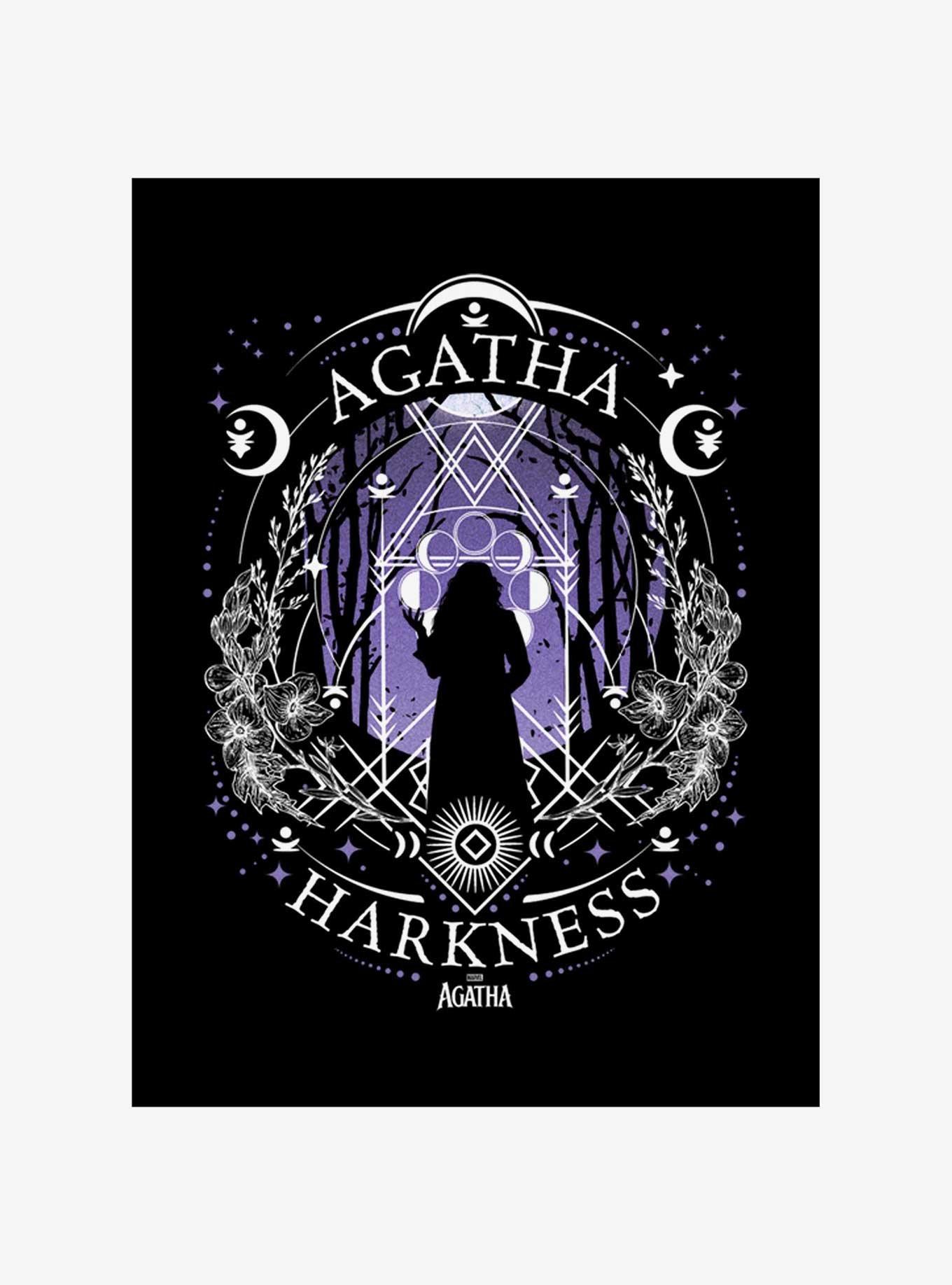 Marvel Agatha Harkness Star Sign T-Shirt Hot Topic Exclusive, , hi-res