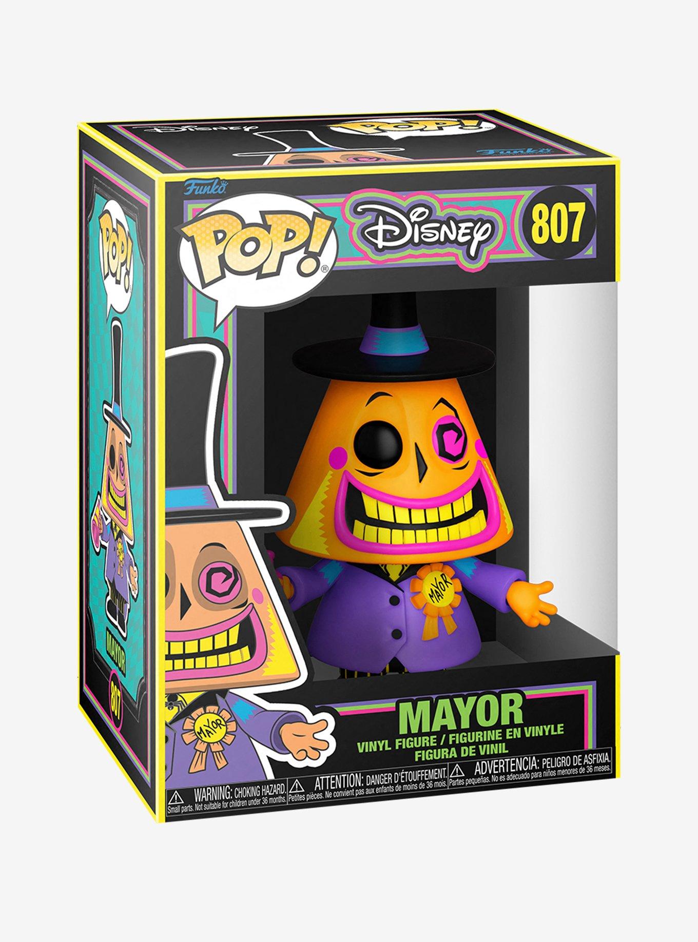 Funko The Nightmare Before Christmas Pop! The Mayor (Blacklight Ver.) Vinyl Figure, , alternate