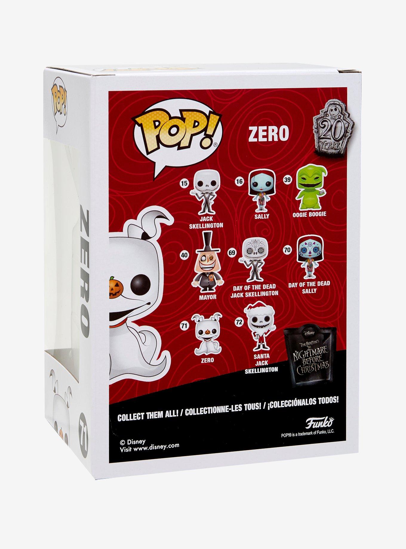 Funko The Nightmare Before Christmas Pop! Zero Vinyl Figure, , alternate