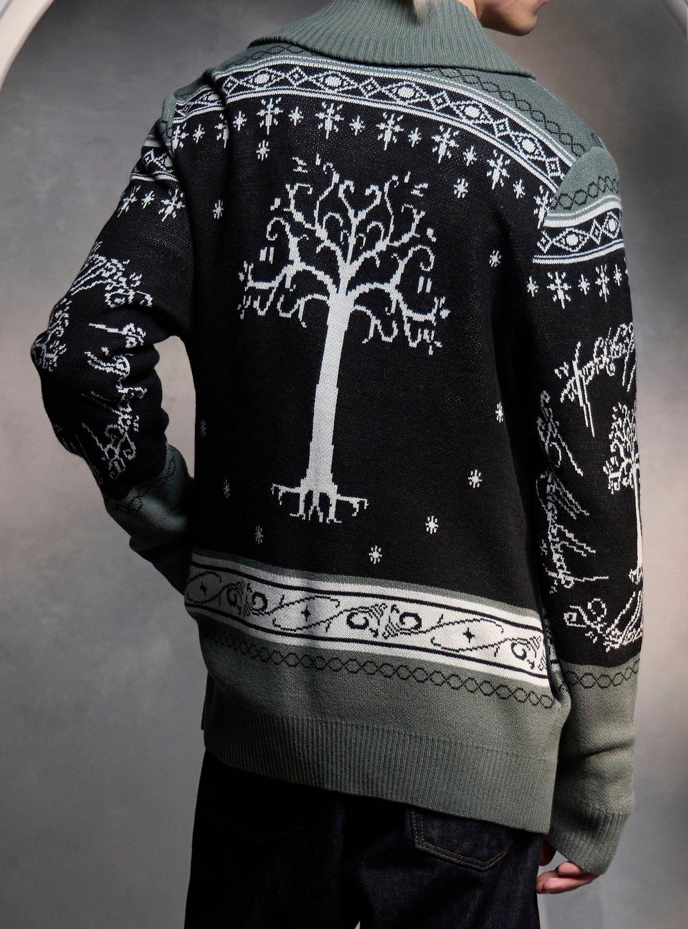 The Lord Of The Rings Tree Of Gondor Collared Cardigan, MULTI, alternate