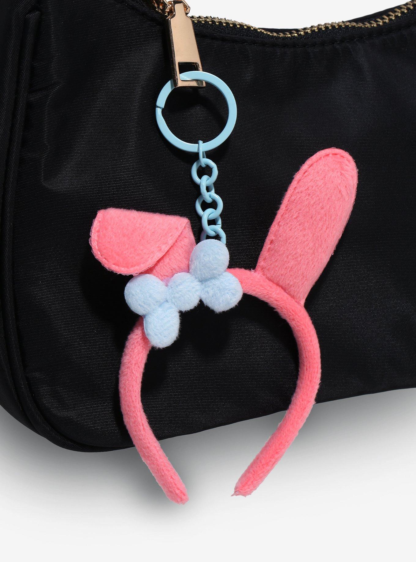 Sanrio My Melody Mini Headband Figural Keychain, , alternate