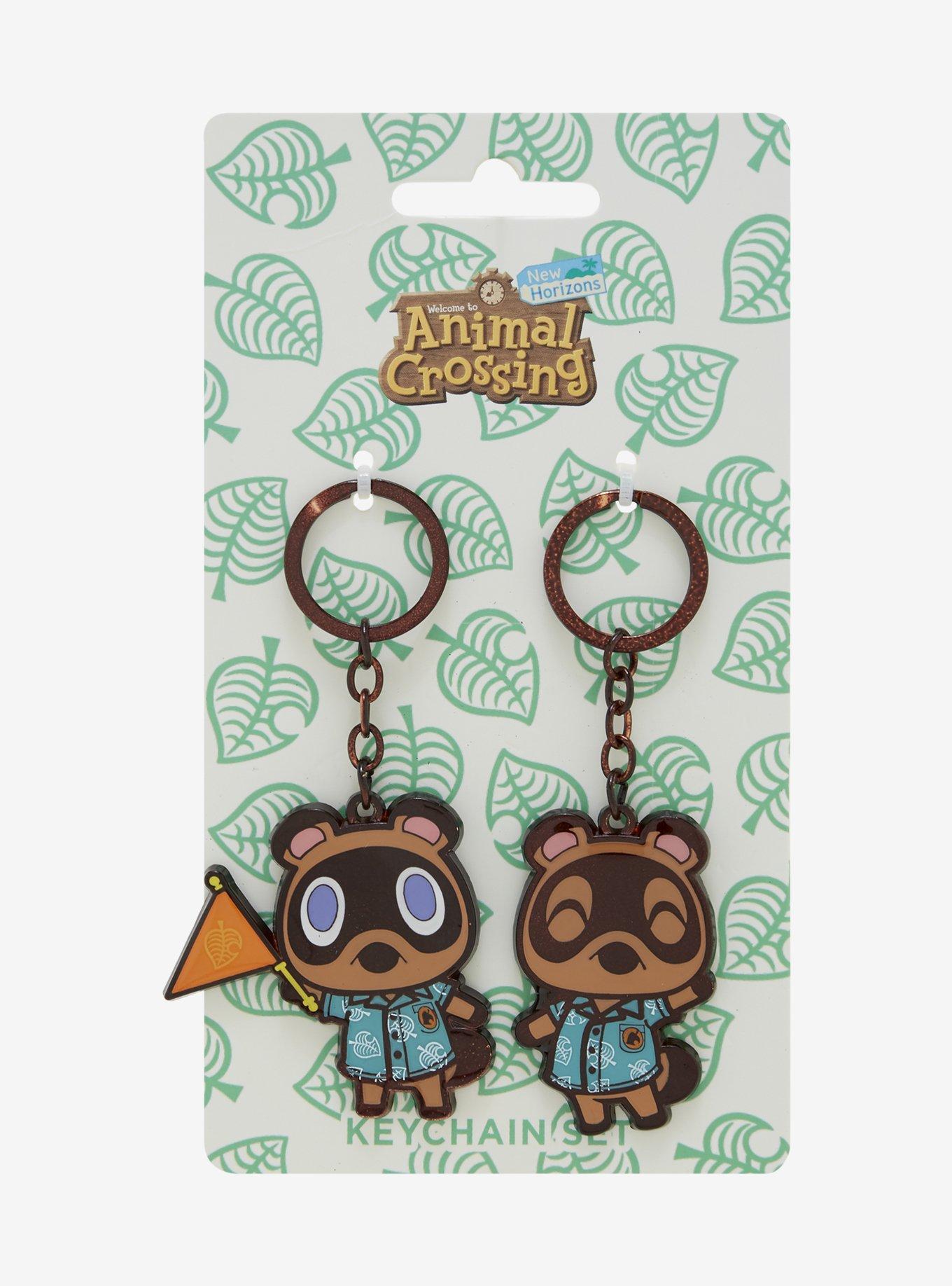 Nintendo Animal Crossing Timmy and Tommy Bestie Keychain Set, , alternate