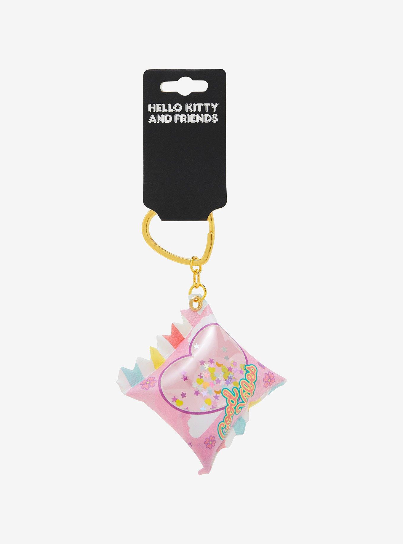 Sanrio Good Vibes Confetti Bag Keychain, , alternate