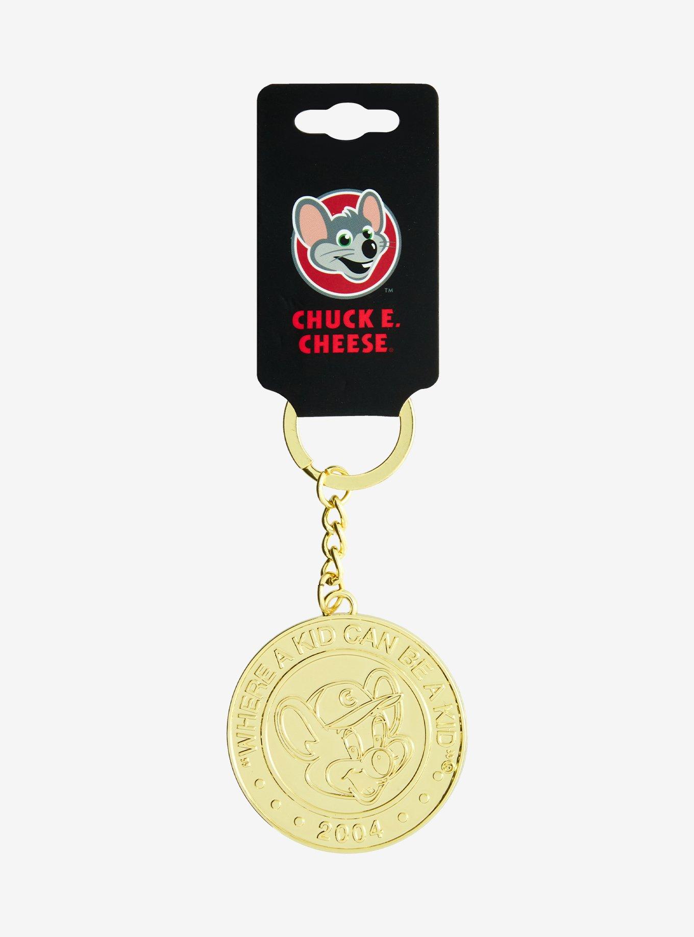 Chuck E. Cheese Token Keychain, , alternate