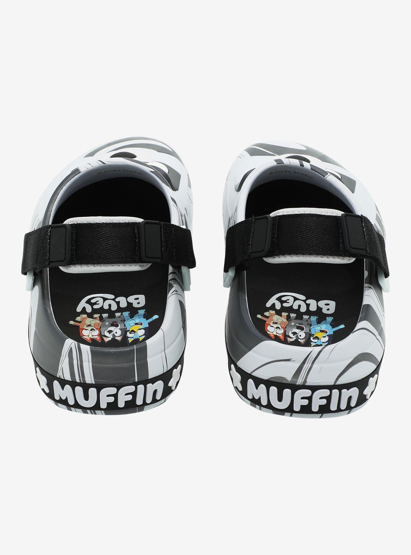 Bluey Muffin Marble Pattern Rubber Clogs, MULTI, alternate