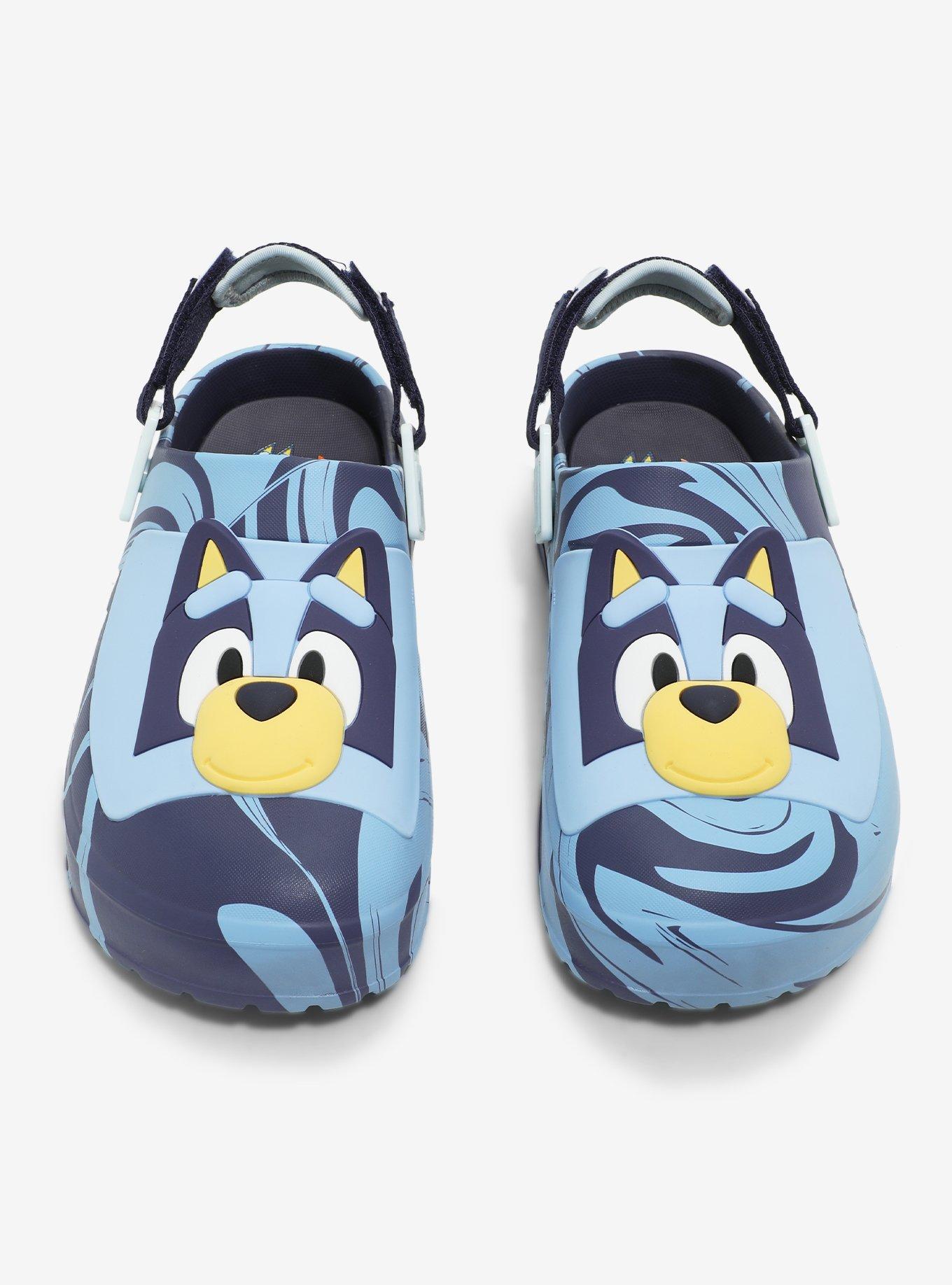 Bluey Marble Pattern Rubber Clogs, , hi-res