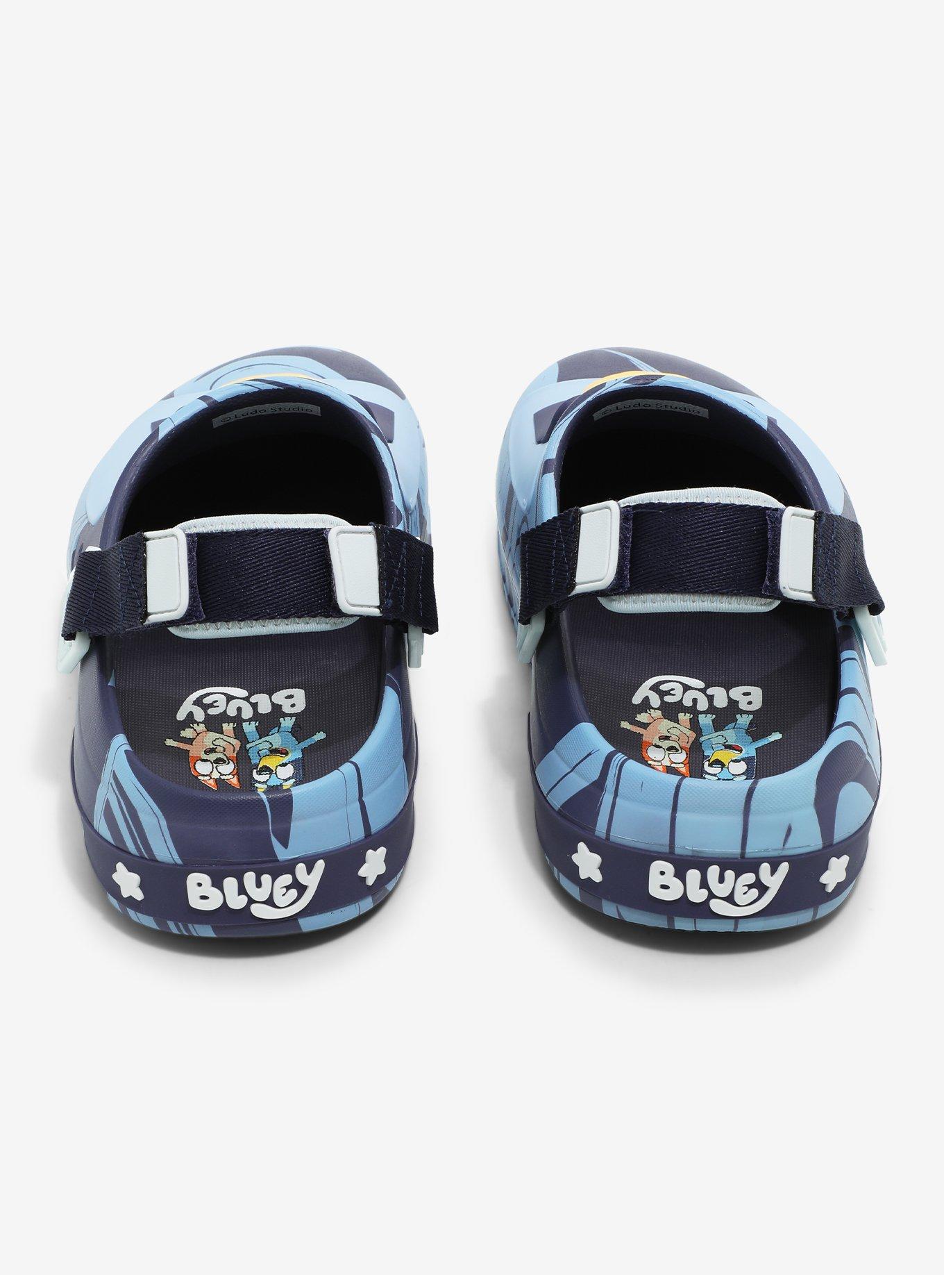 Bluey Marble Pattern Rubber Clogs, MULTI, alternate
