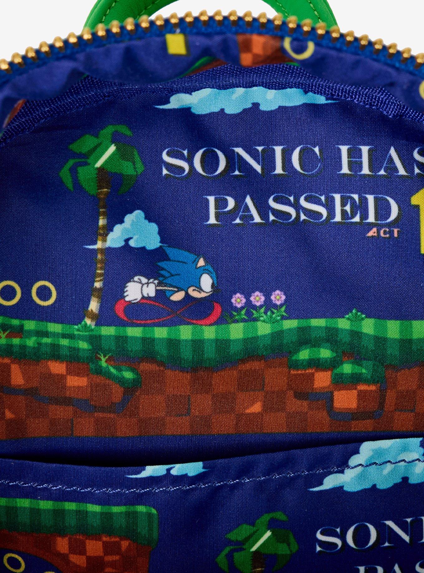 Loungefly Sonic the Hedgehog Doctor Eggman Scene Light-Up Mini Backpack, , alternate