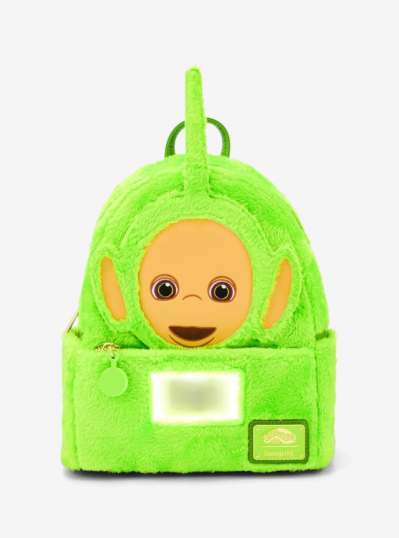 Loungefly Teletubbies Dipsy Figural Plush Light-Up Mini Backpack, , hi-res