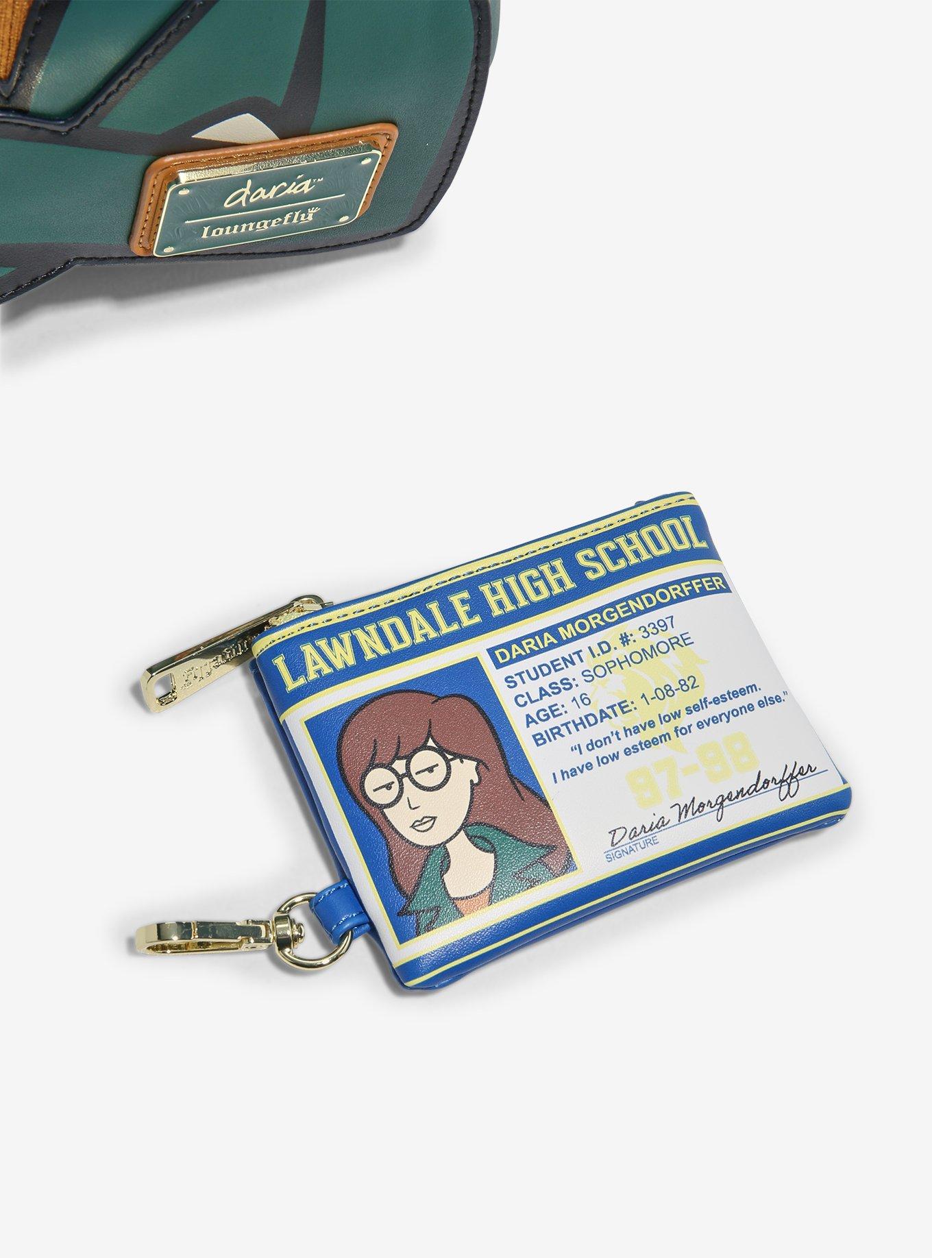 Loungefly Daria Figural Daria Mini Backpack with Coin Purse, , alternate