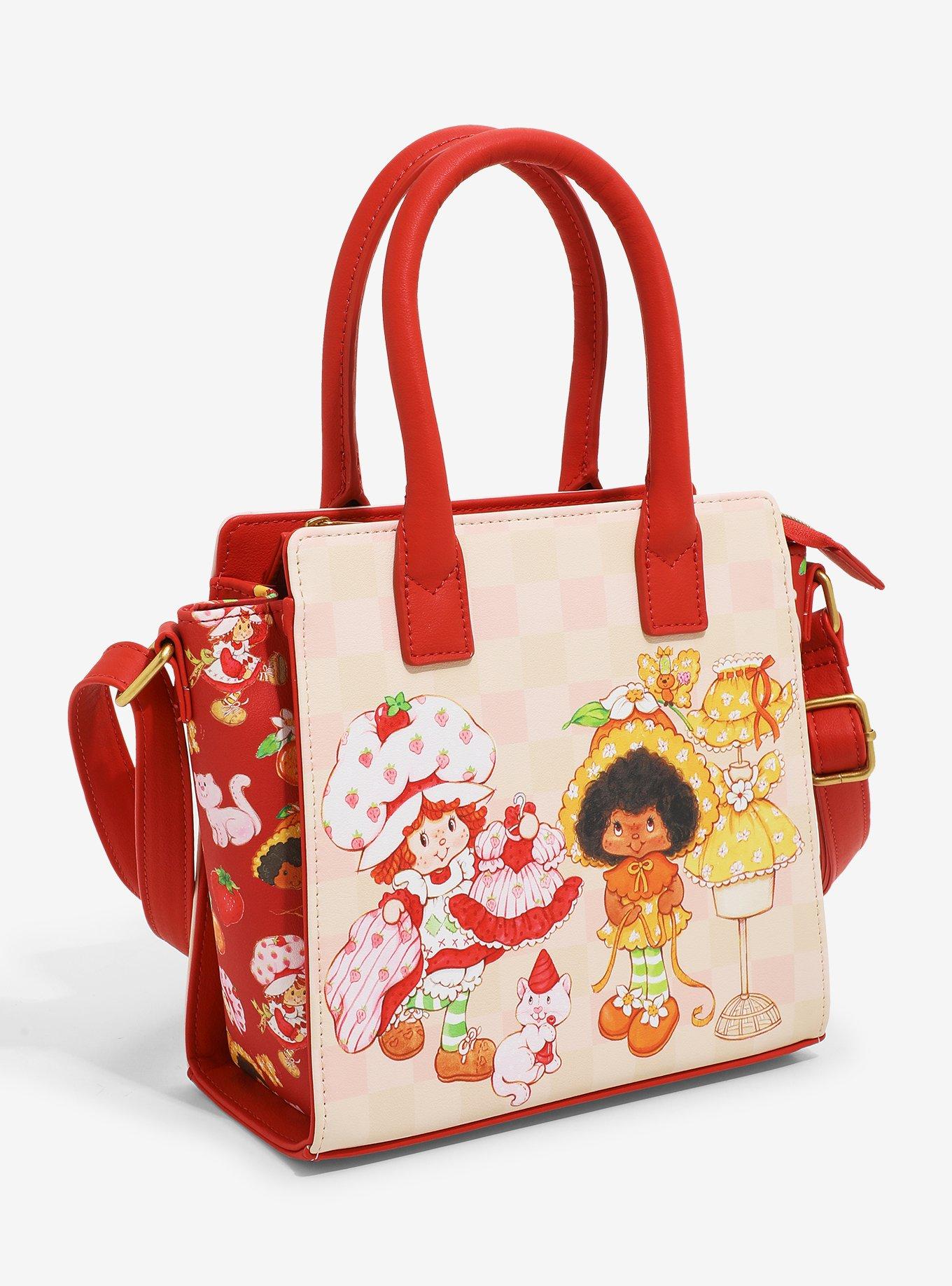 Loungefly Strawberry Shortcake Orange Blossom Mini Satchel Bag, , hi-res