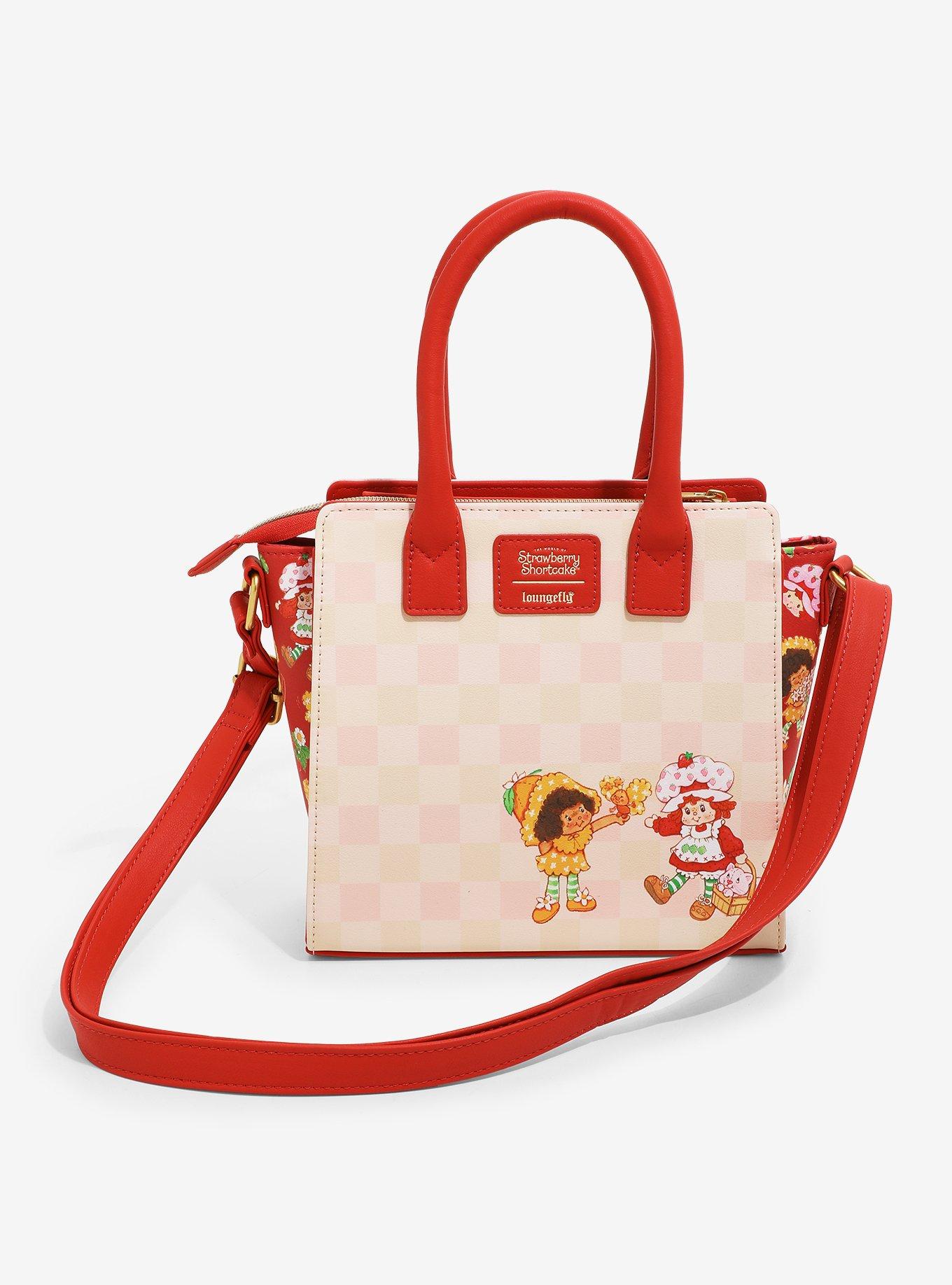 Loungefly Strawberry Shortcake Orange Blossom Mini Satchel Bag, , alternate