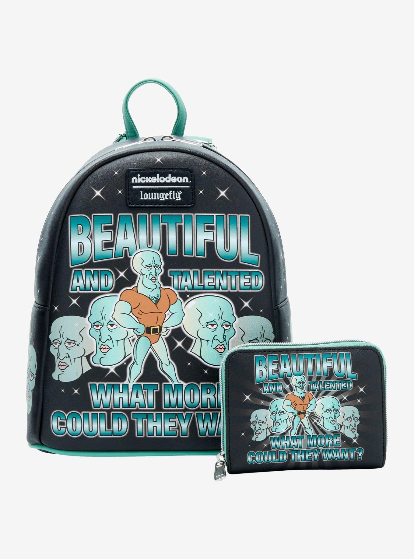 Loungefly SpongeBob SquarePants Handsome Squidward Mini Backpack, , alternate