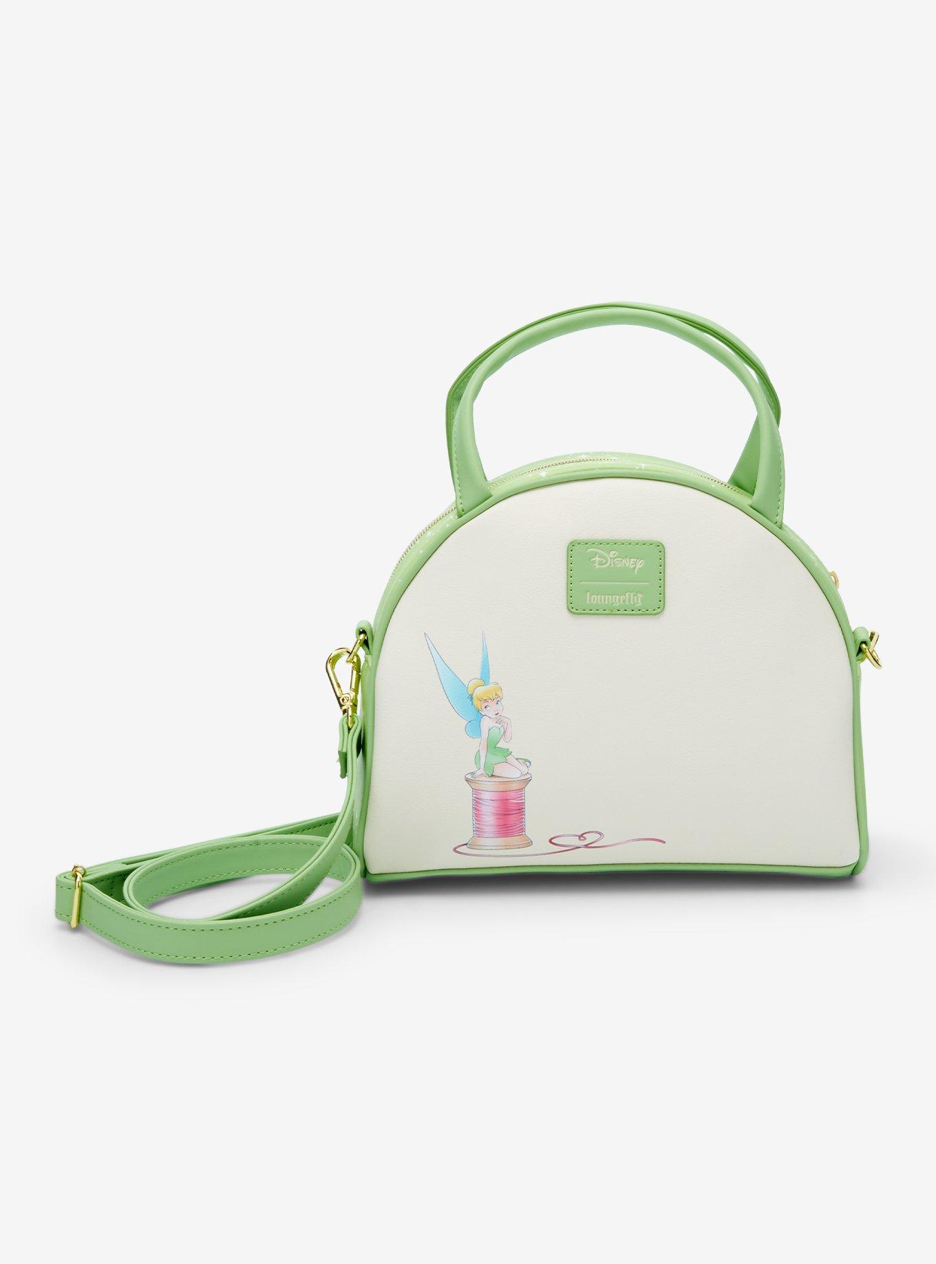 Loungefly Disney Peter Pan Tinker Bell Cameo Crossbody Bag, , alternate