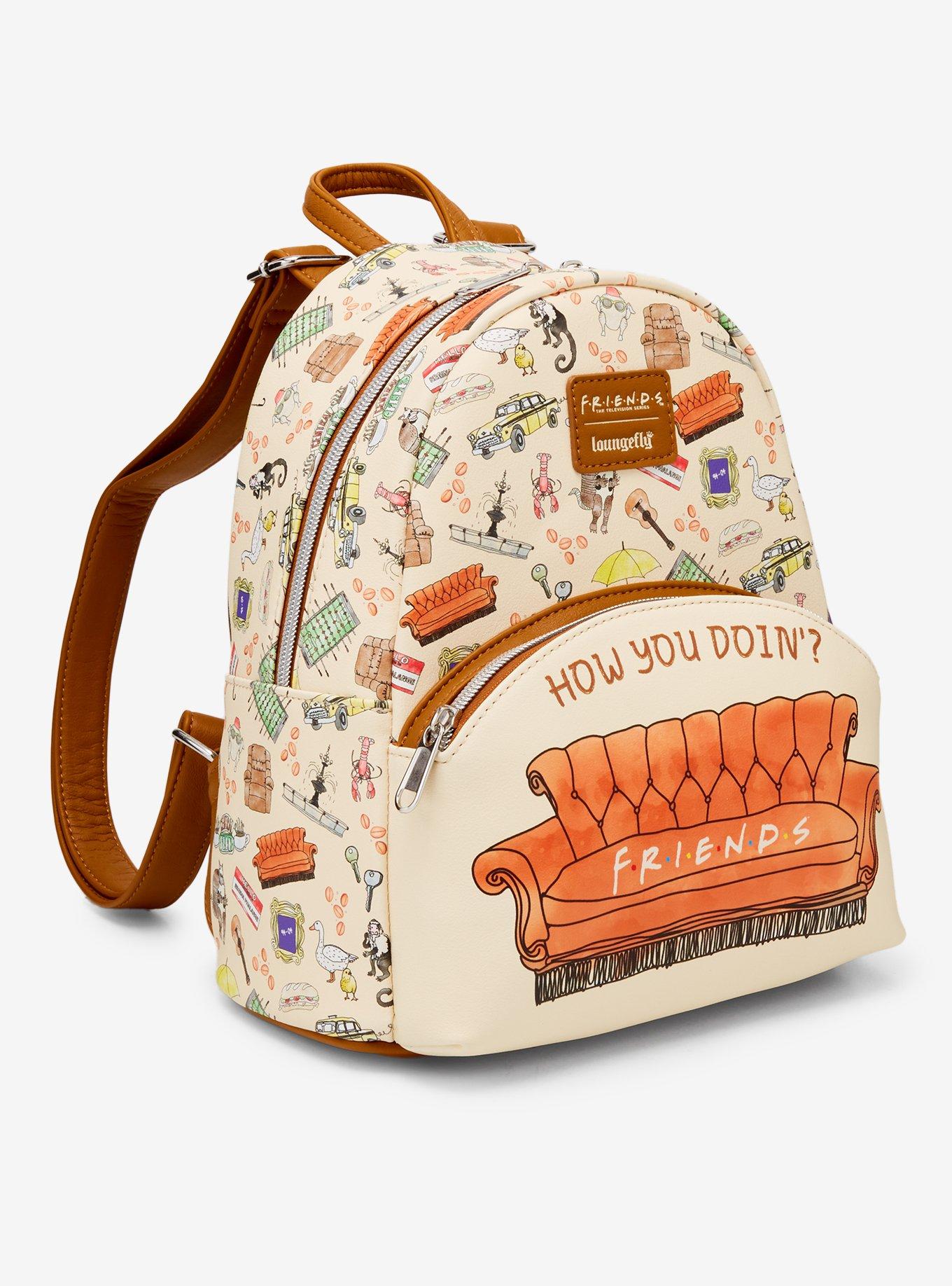 Loungefly Friends How You Doin' Mini Backpack, , hi-res