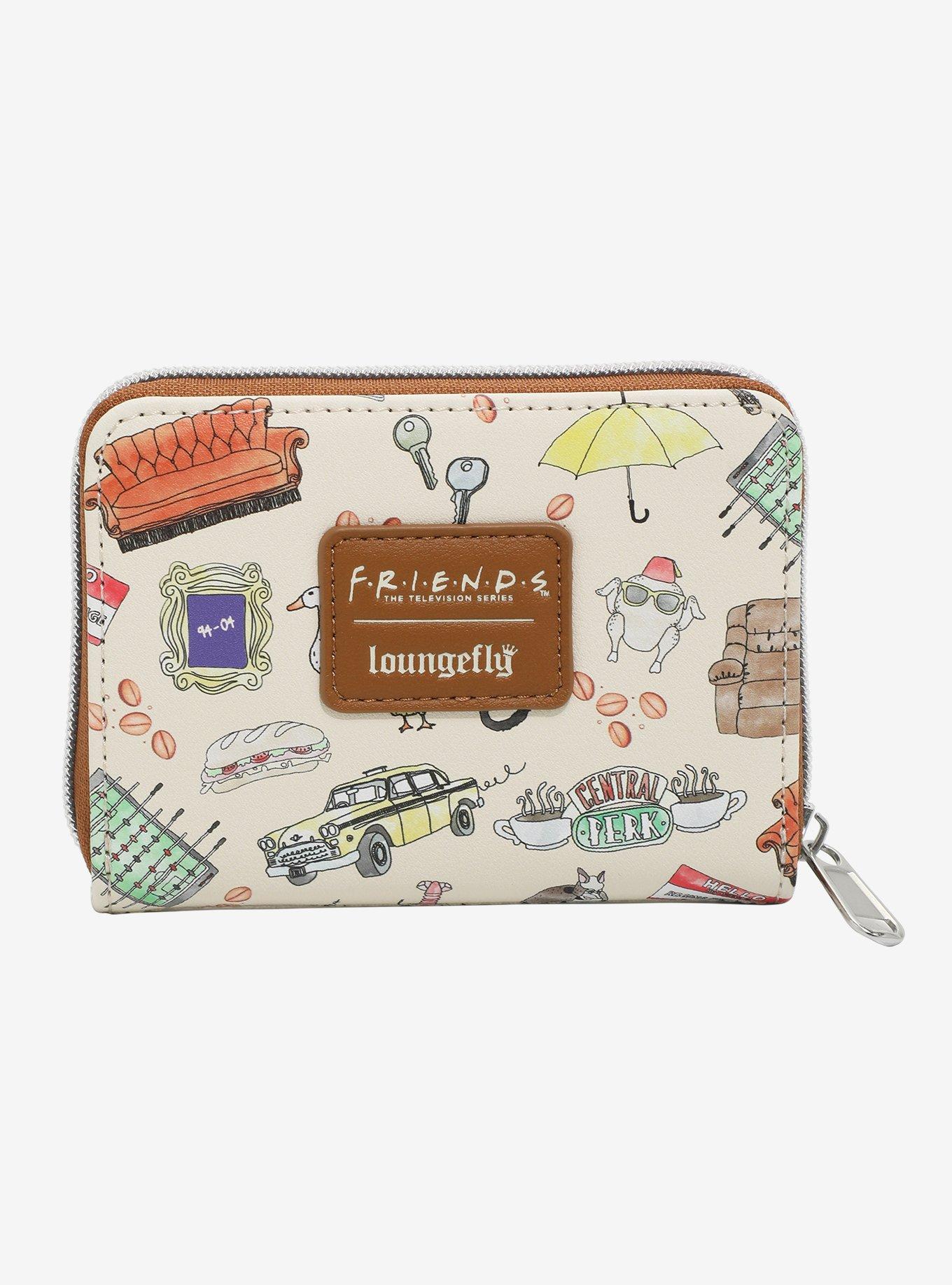 Loungefly Friends How You Doin' Mini Zipper Wallet, , alternate