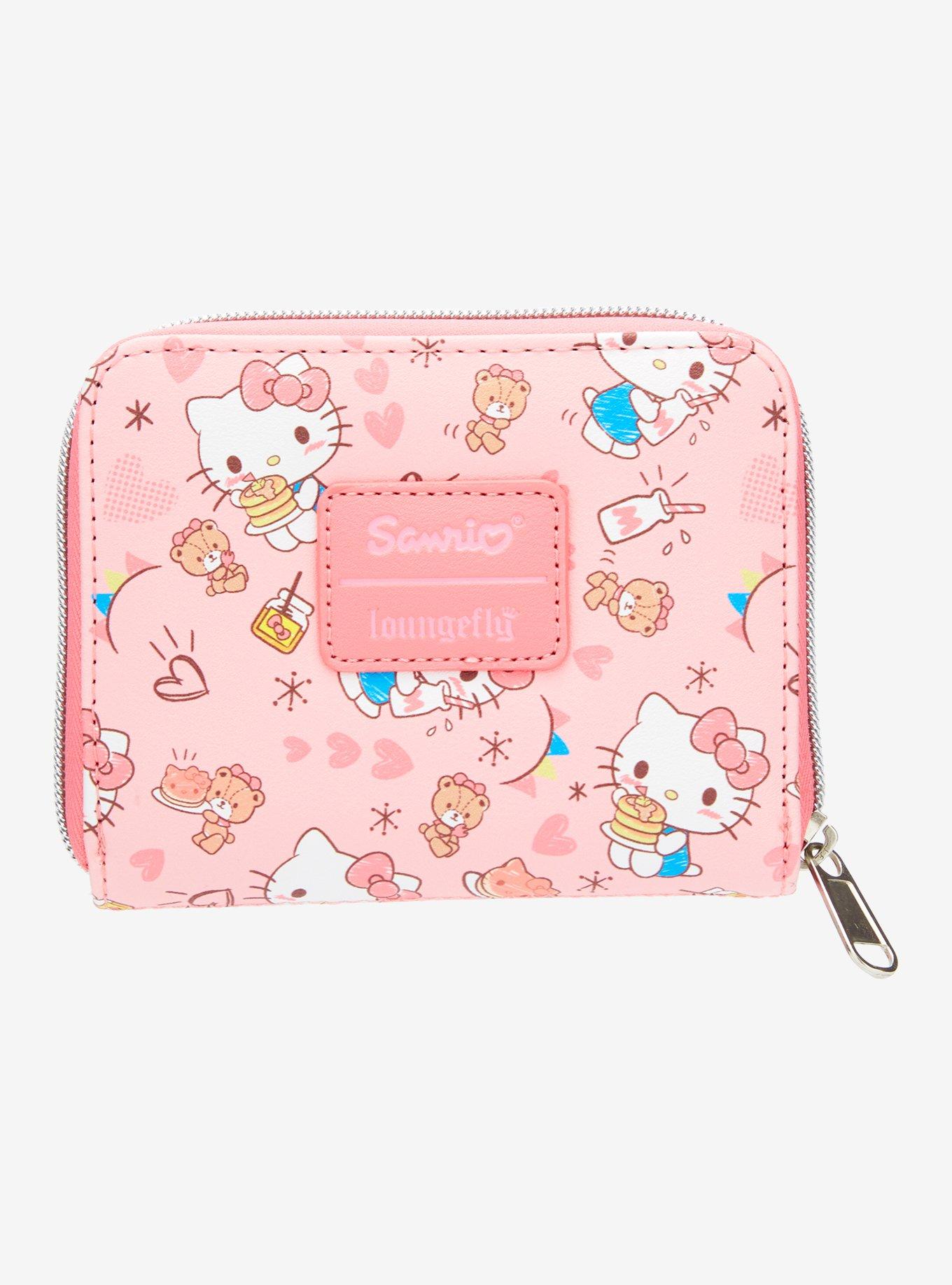 Loungefly Hello Kitty Tiny Chum & Treats Mini Zipper Wallet, , alternate