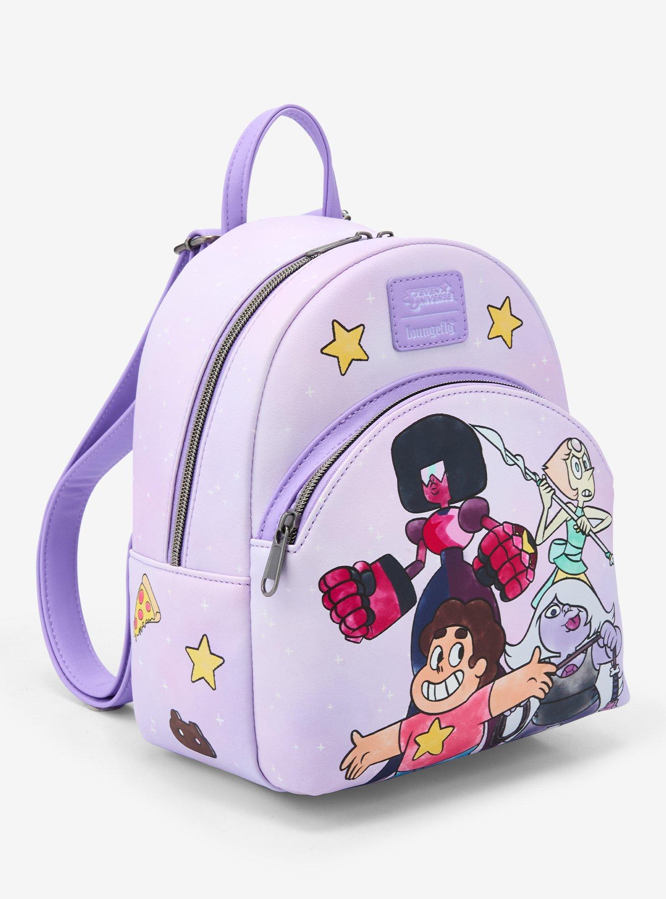 Loungefly Steven Universe Crystal Gems Mini Backpack, , hi-res