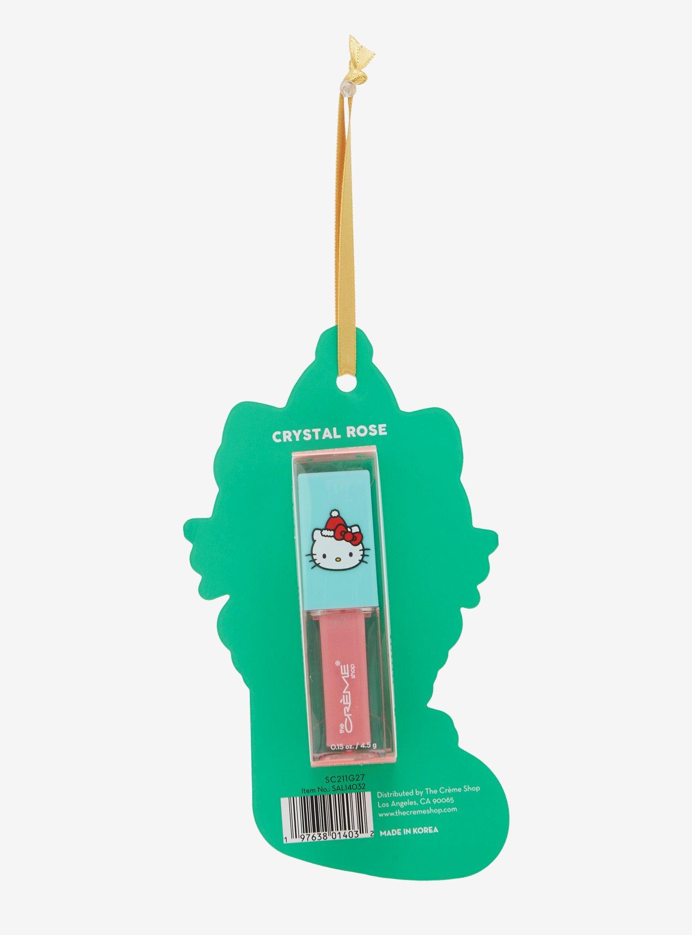 The Cr&egrave;me Shop Sanrio Hello Kitty and Friends Hello Kitty Crystal Rose Stocking Stuffer Tinted Jelly Lip Oil, , alternate
