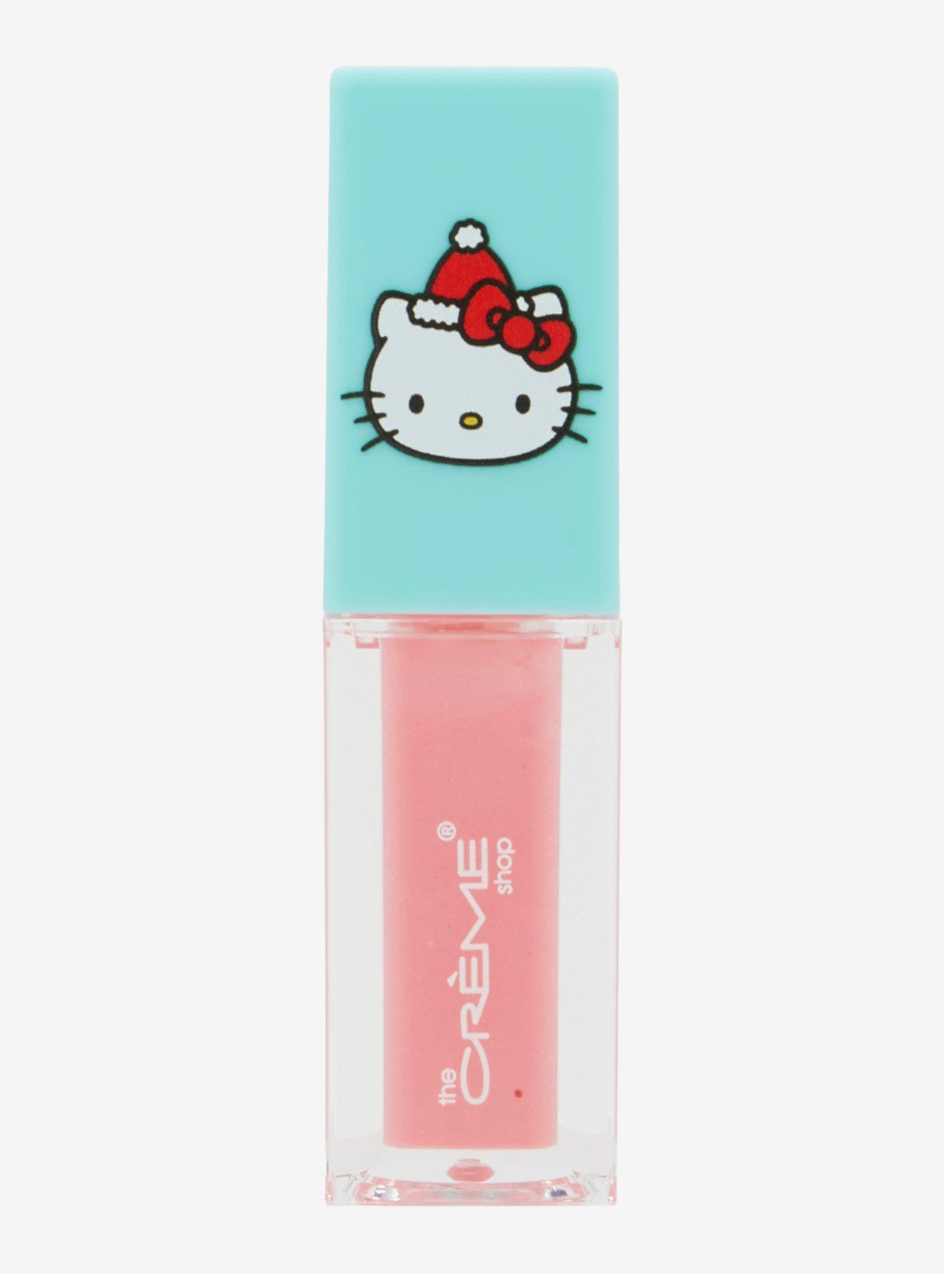 The Cr&egrave;me Shop Sanrio Hello Kitty and Friends Hello Kitty Crystal Rose Stocking Stuffer Tinted Jelly Lip Oil, , alternate