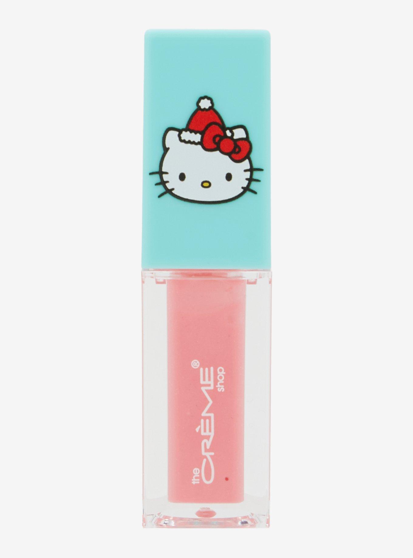 The Crème Shop Sanrio Hello Kitty and Friends Hello Kitty Crystal Rose Stocking Stuffer Tinted Jelly Lip Oil, , alternate