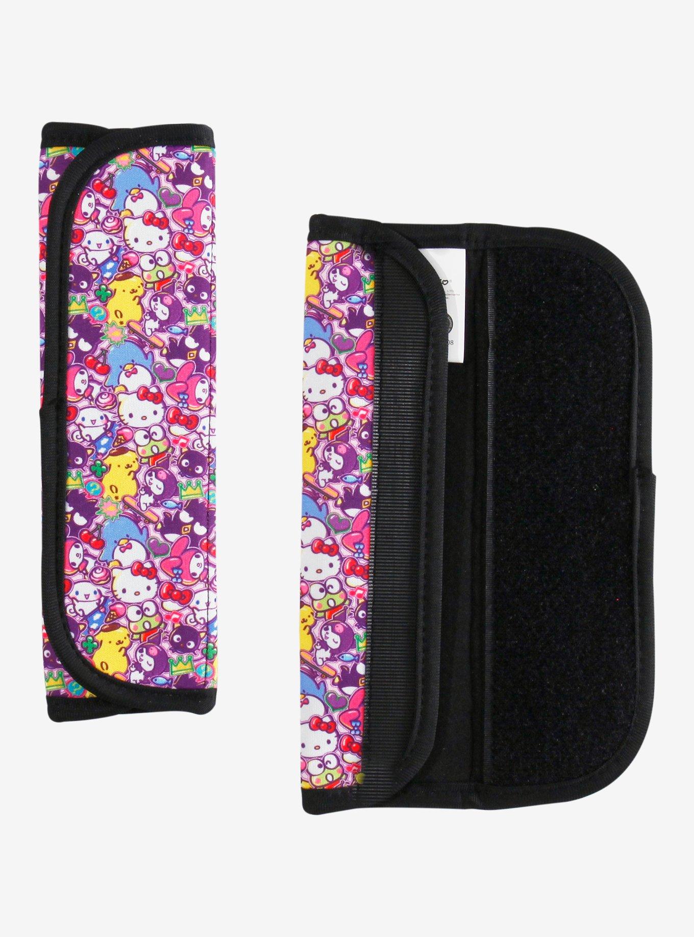 Sanrio Hello Kitty and Friends Skateboard Allover Print Seatbelt Covers, , hi-res