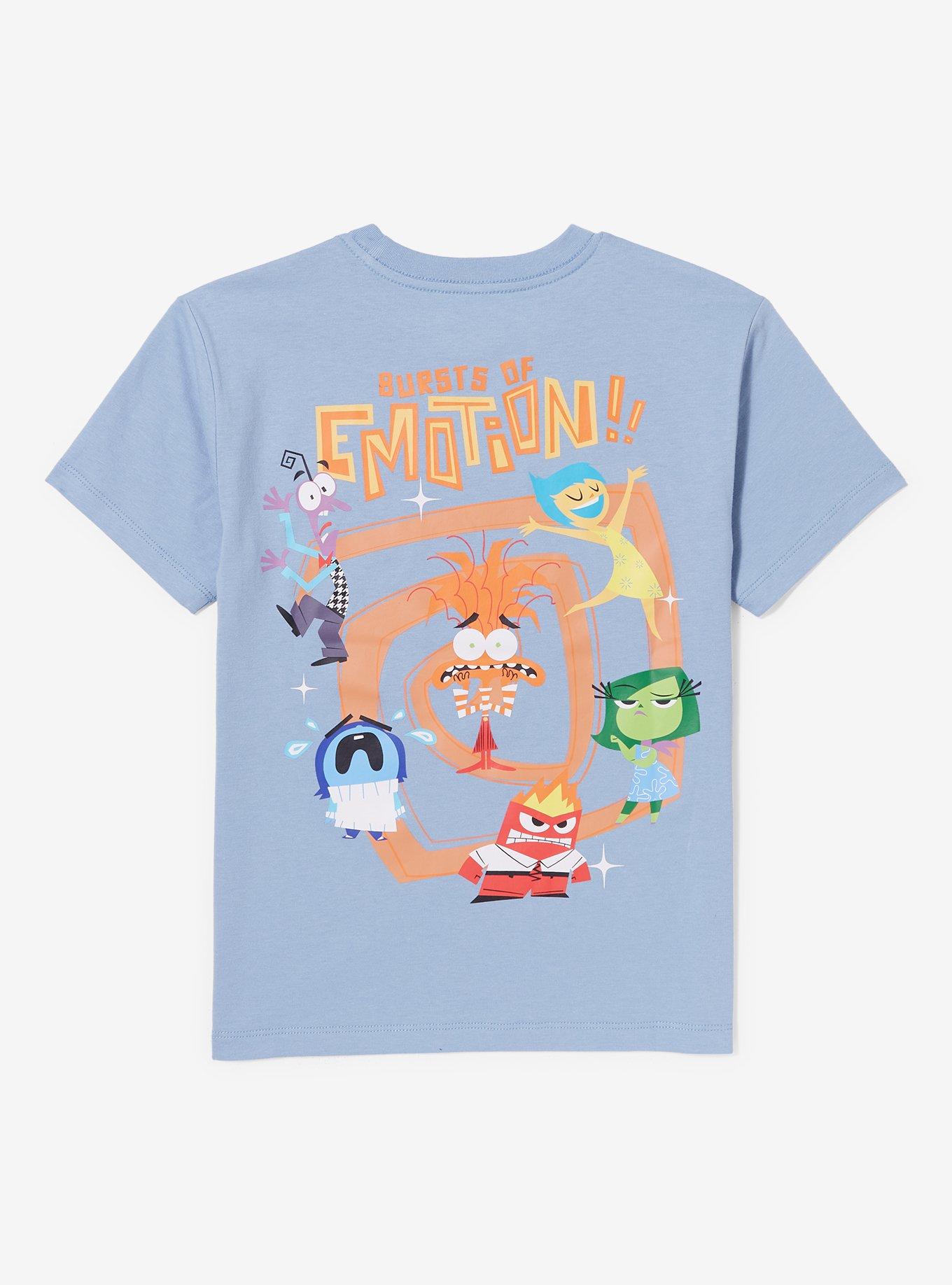 Disney Pixar Inside Out 2 Emotions Blue Youth T-Shirt, ORANGE, alternate