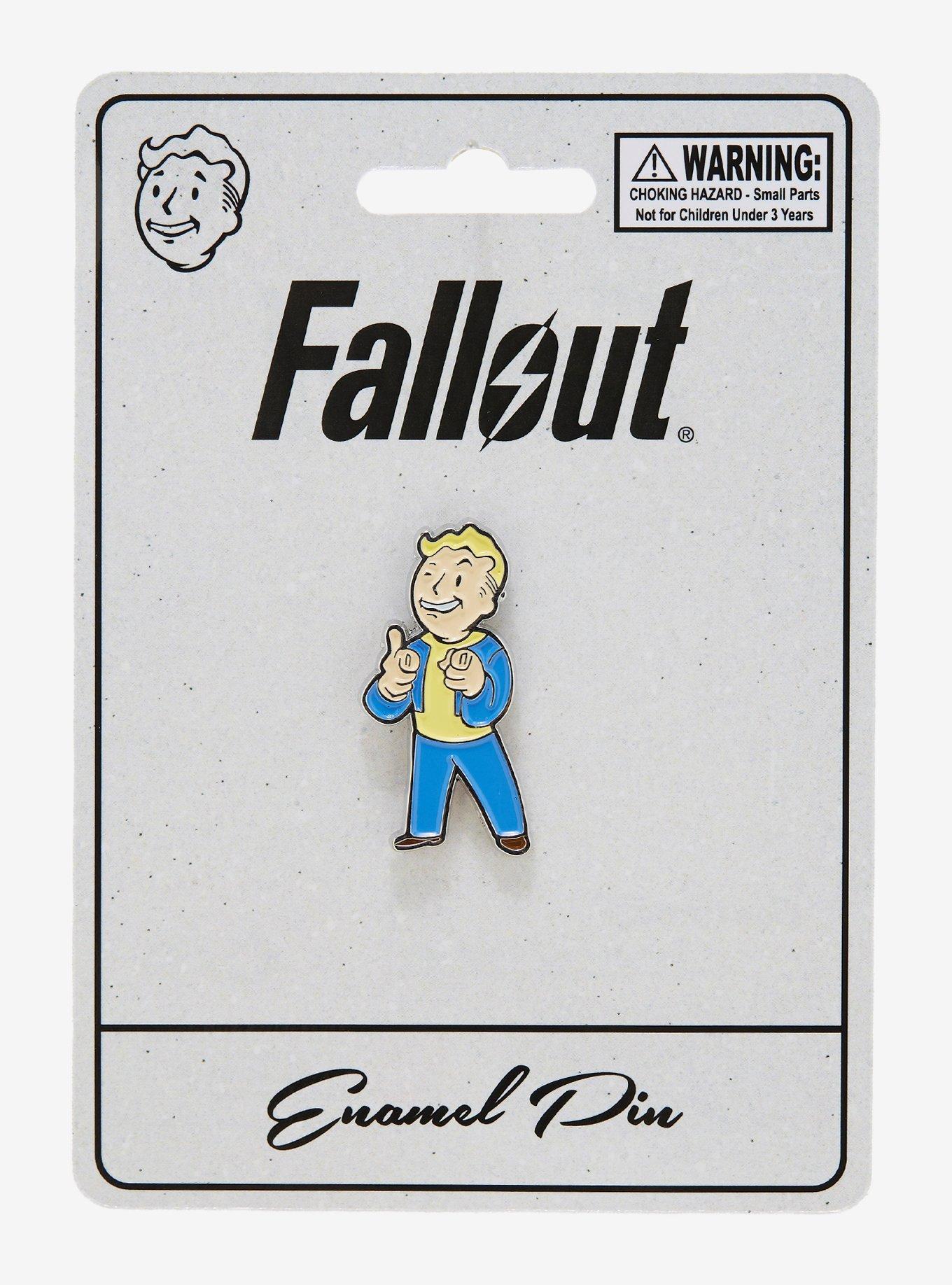 Fallout Vault Boy Charisma Enamel Pin, , hi-res