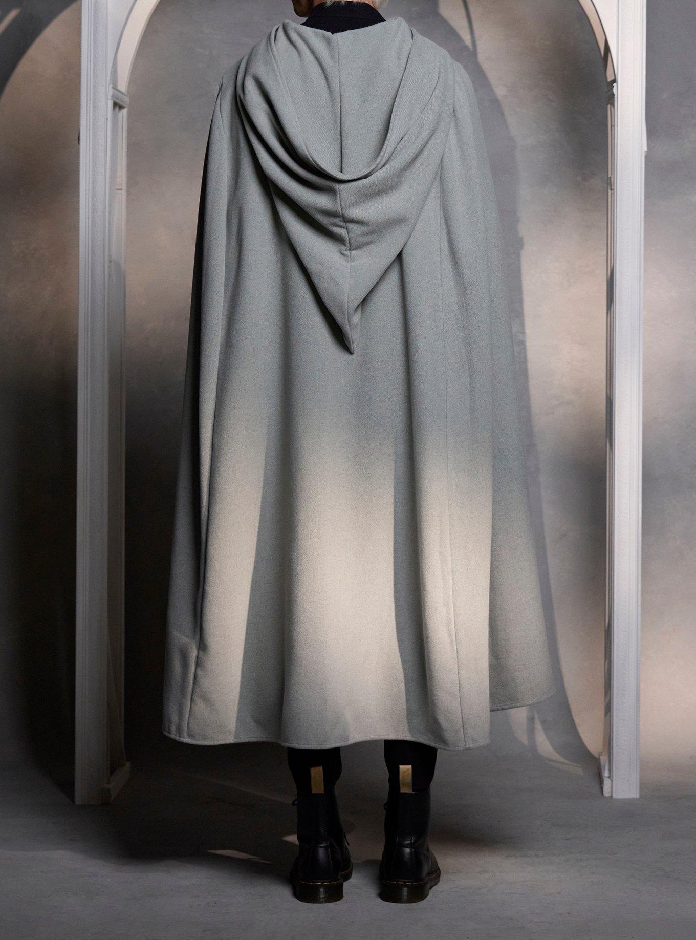 The Lord Of The Rings Fellowship Hooded Cape, LIGHT GRAY, alternate