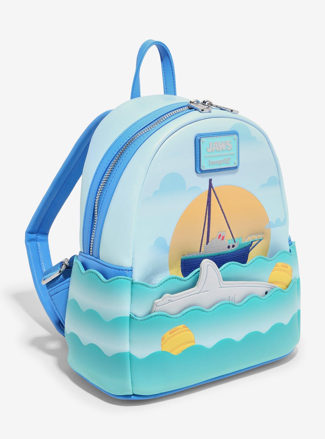 Loungefly Jaws Ocean Scene Mini Backpack, , alternate