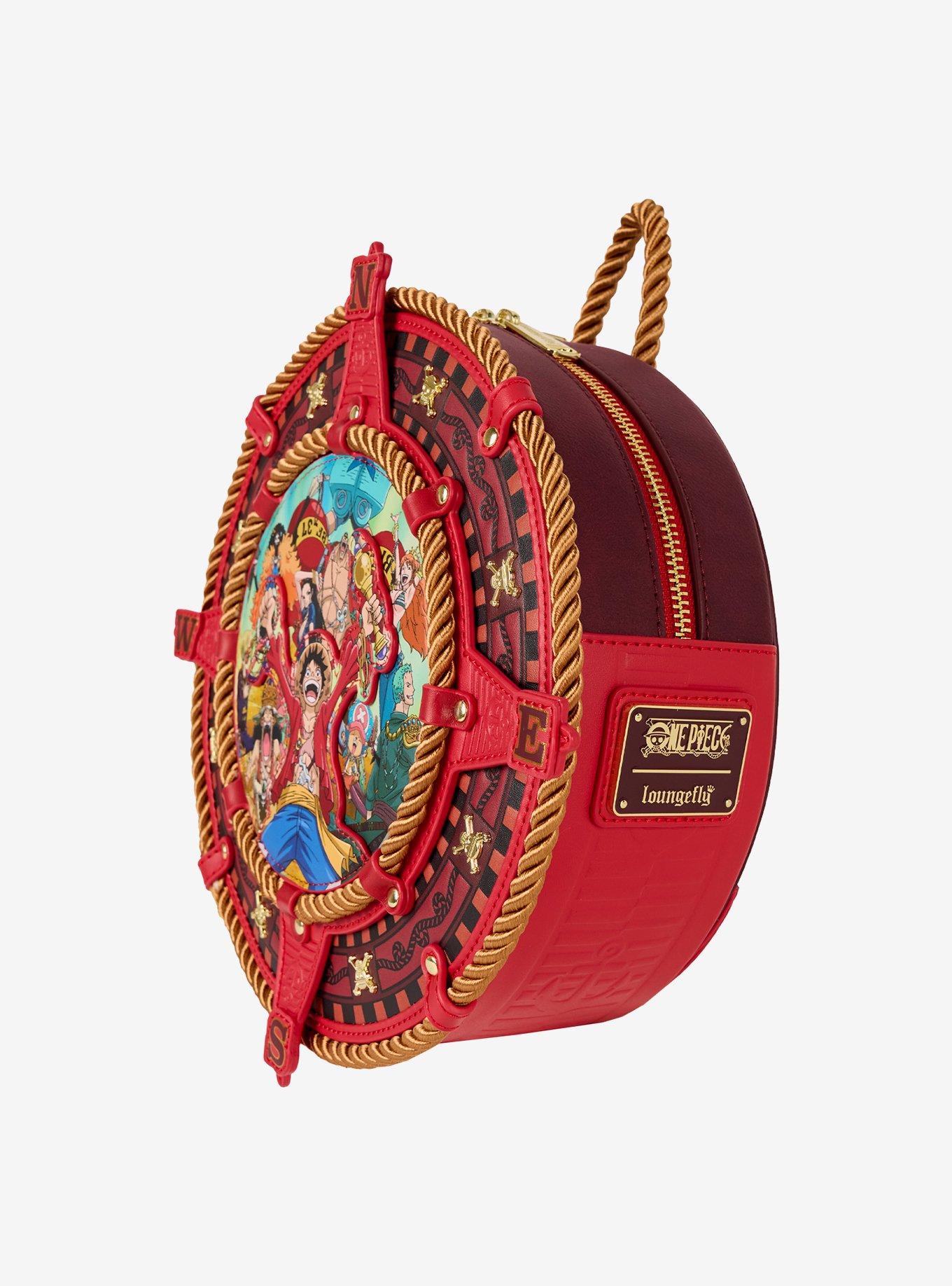 Loungefly One Piece Compass Figural Mini Backpack, , alternate